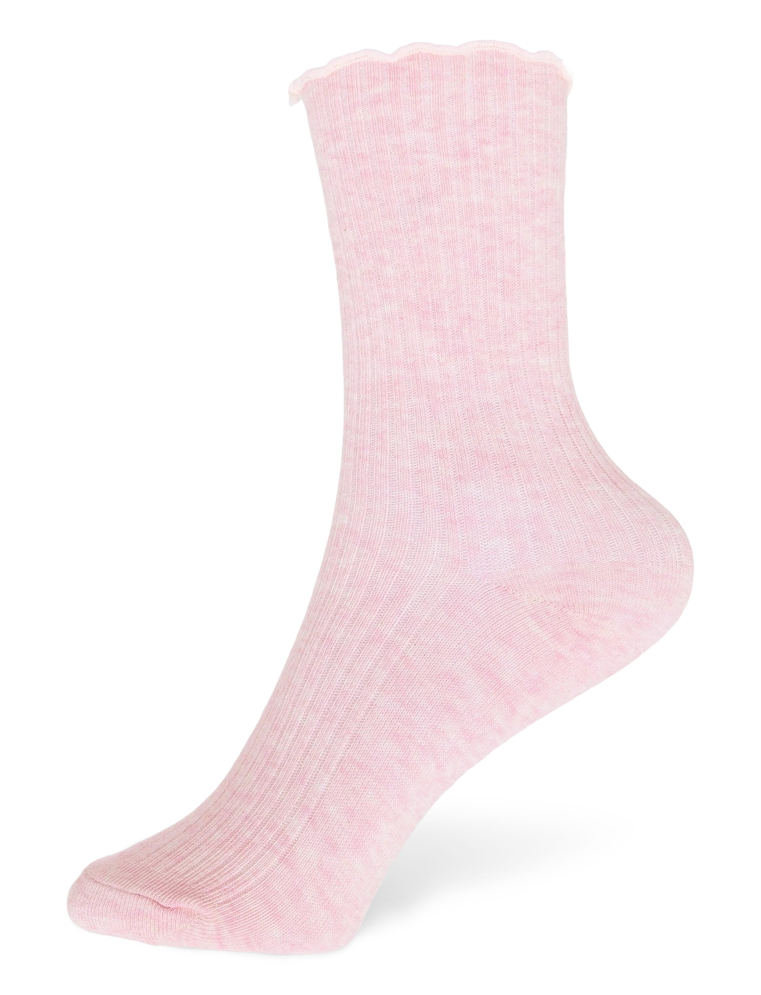 Mango - 2 pack ribbed socks - strumpor - pink - 3