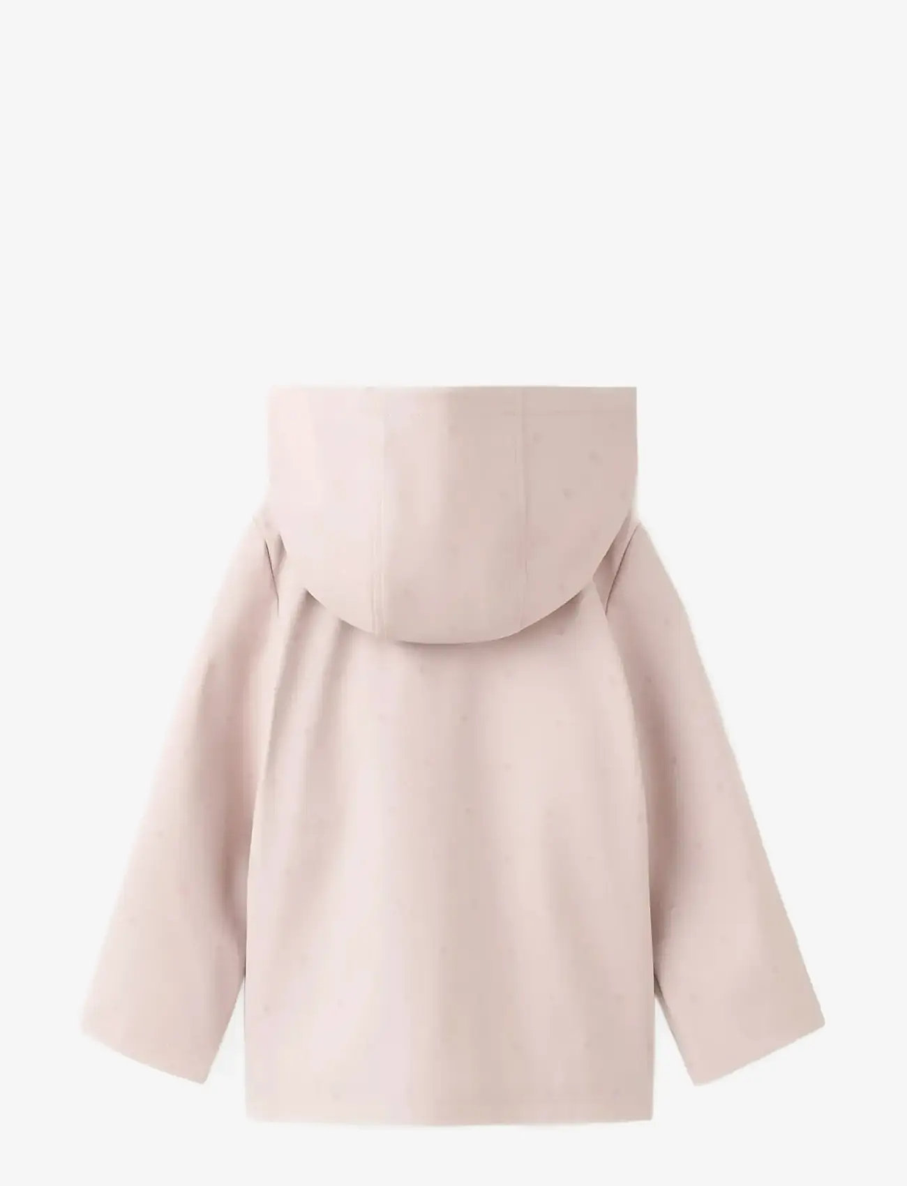 Mango - Rubberised star-print jacket - regnjakker - pink - 1