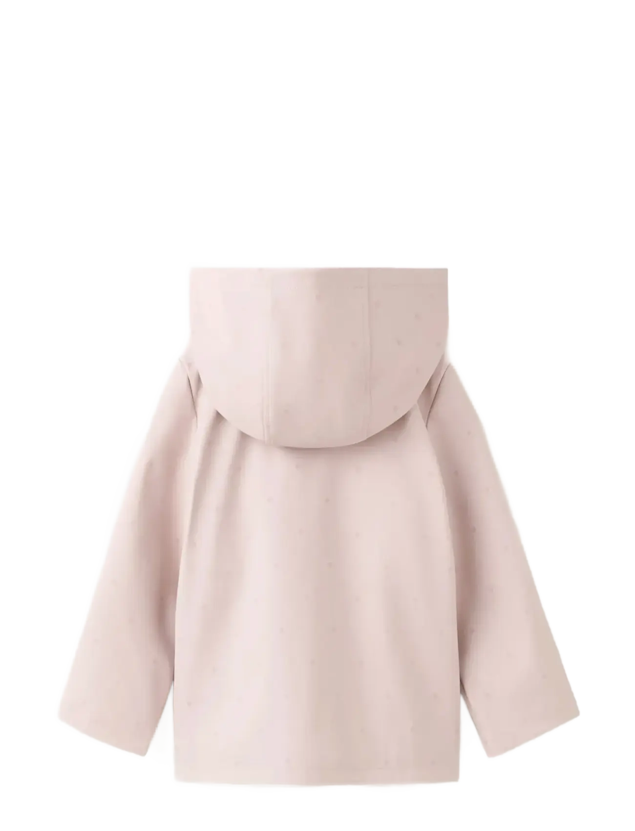 Mango - Rubberised star-print jacket - regnjakker - pink - 1