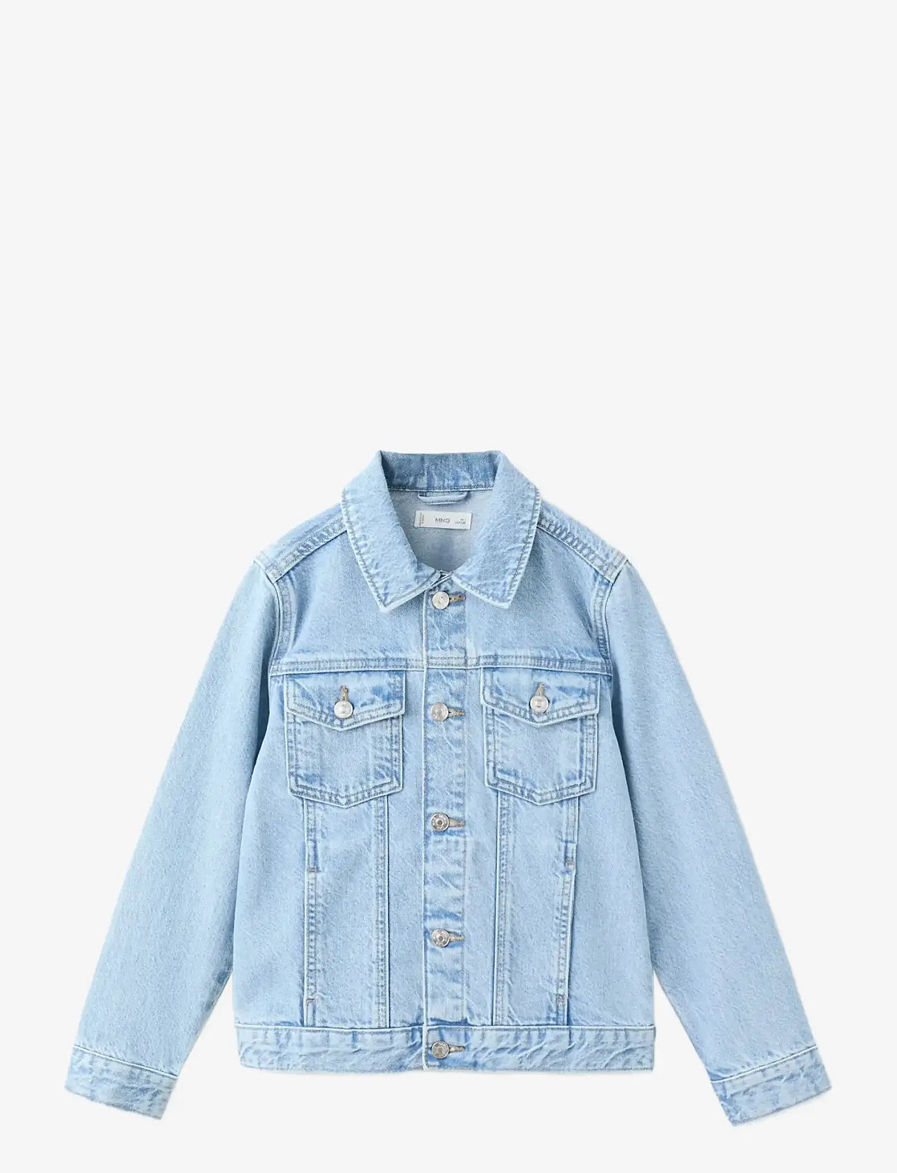 Mango - Denim jacket - jeansjackor - open blue - 0
