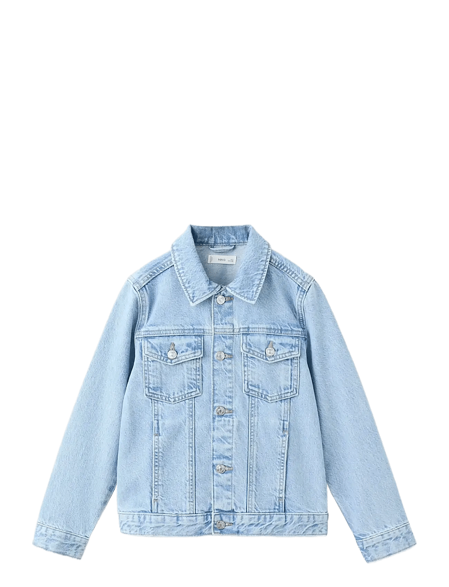 Mango - Denim jacket - jeansjackor - open blue - 0