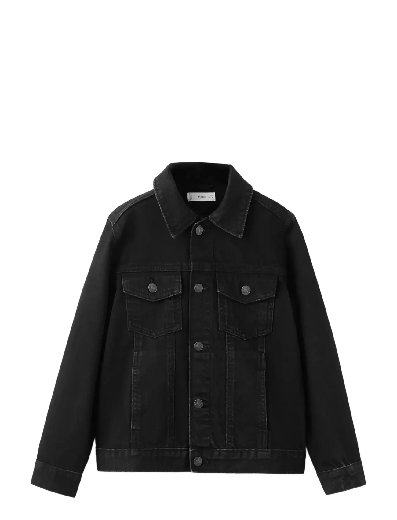 Mango Denim Jacket, 128, Jackets & Coats, Grau - Corduroy, Kinder