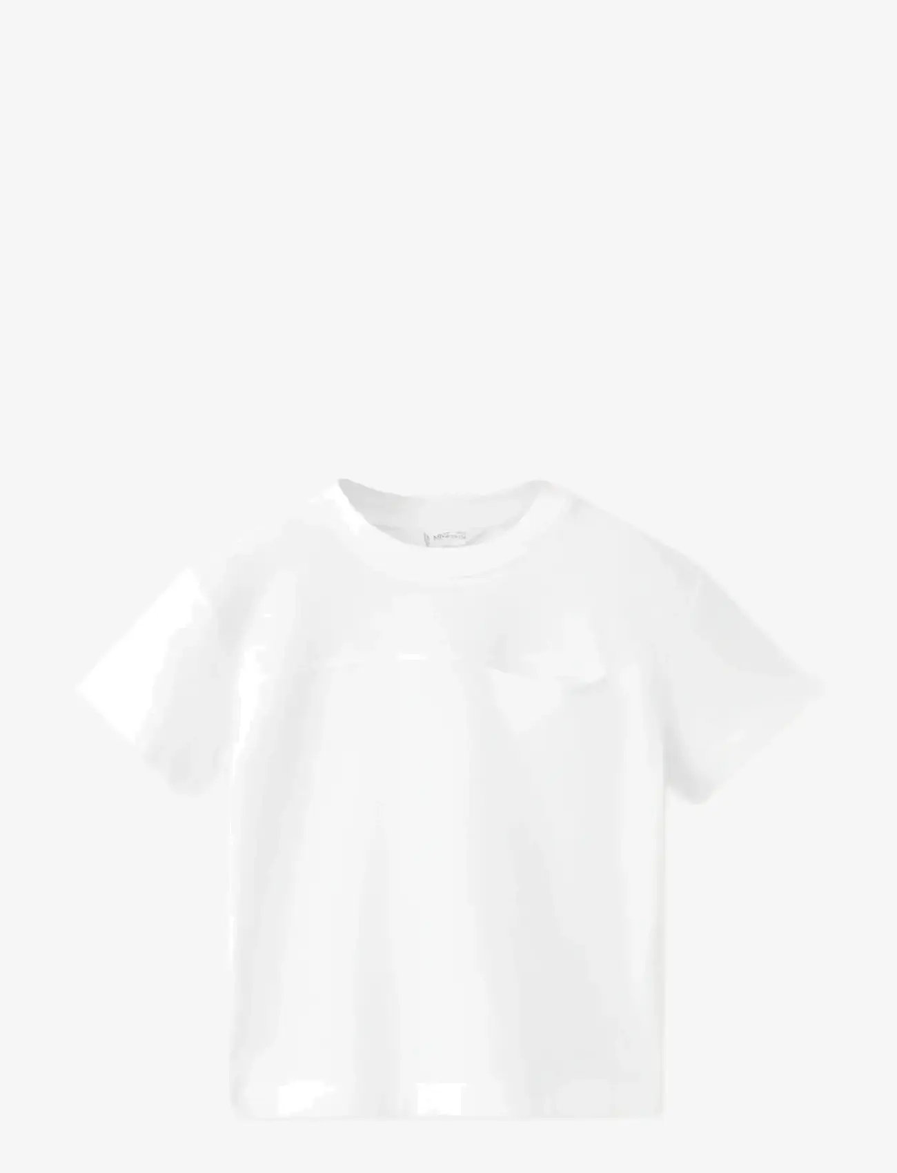 Mango - Basic pocket t-shirt - kortærmede t-shirts - white - 0