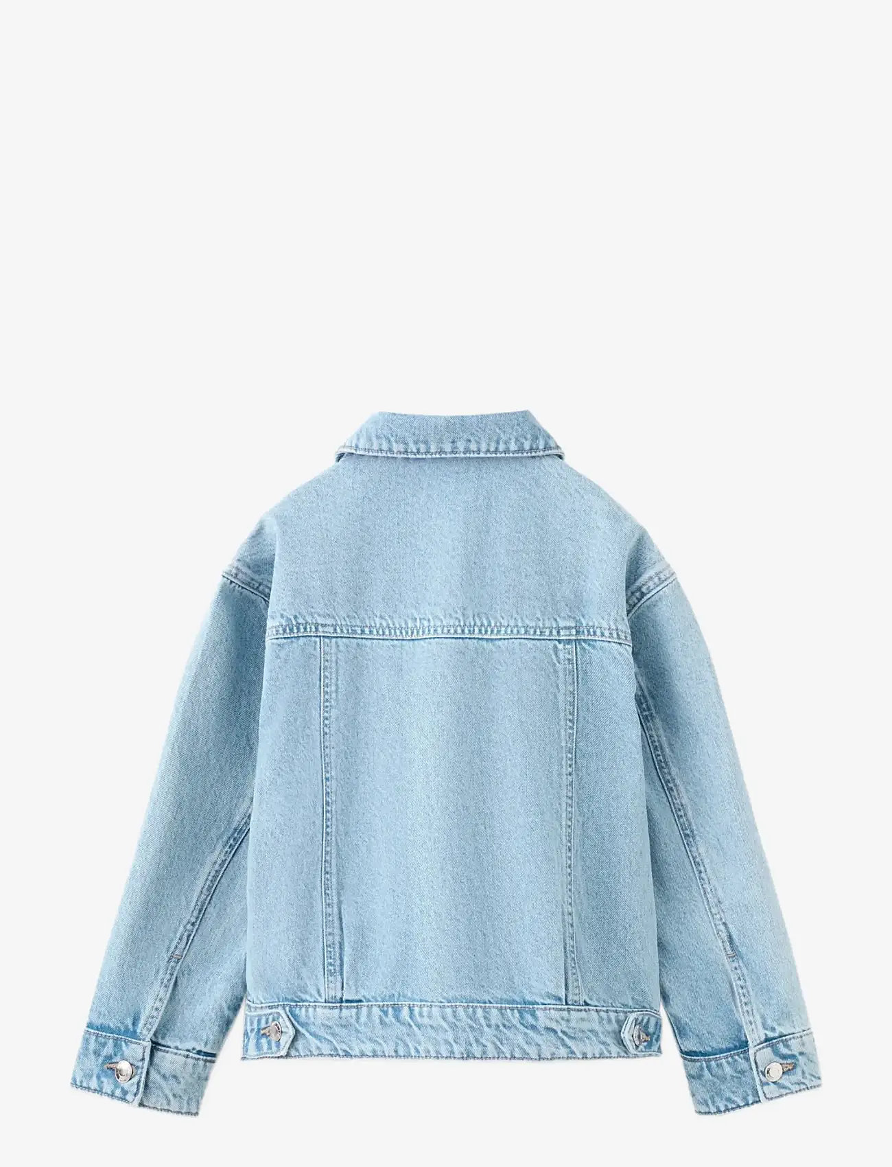 Mango - Basic denim jacket - denimjakker - open blue - 1