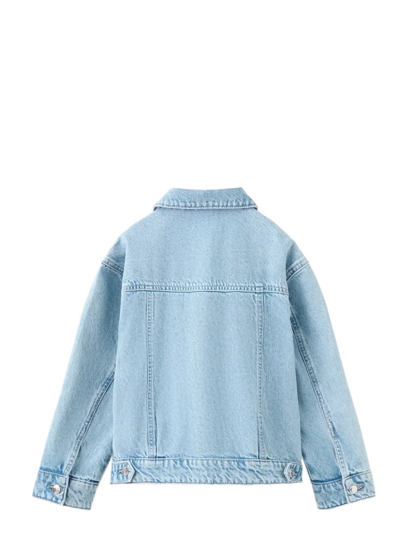 Mango - Basic denim jacket - denimjakker - open blue - 1