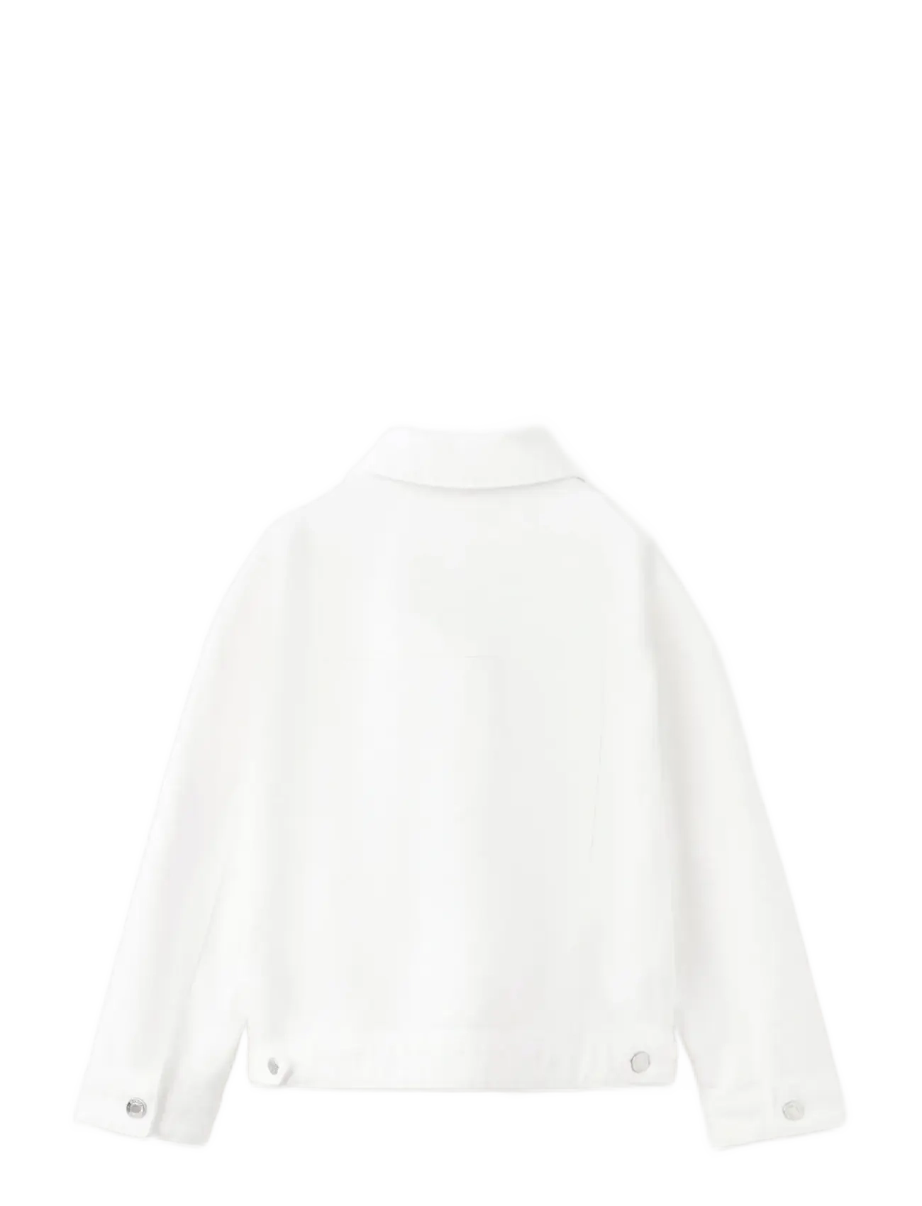 Mango - Basic denim jacket - jeansjackor - white - 1