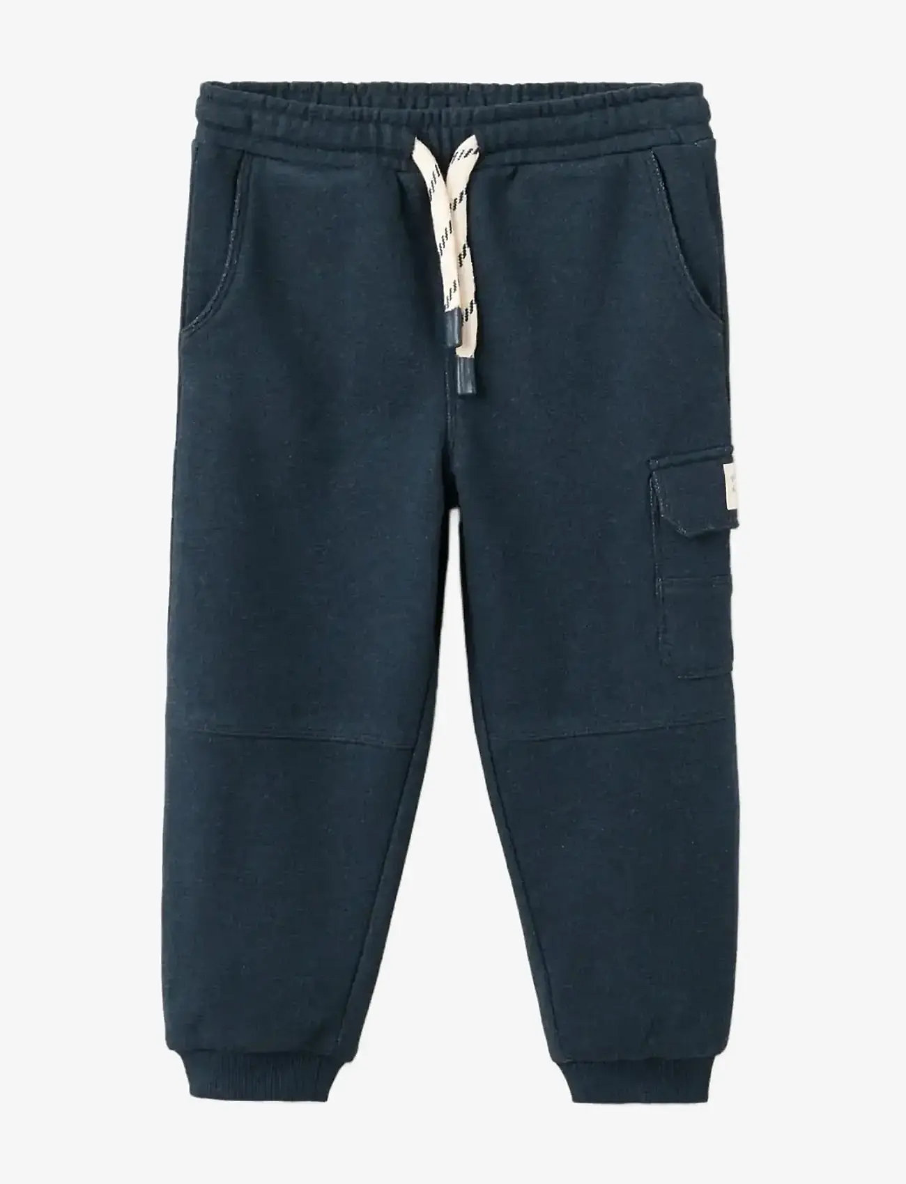 Mango - Cargo jogger trousers - cargobyxor - navy - 0