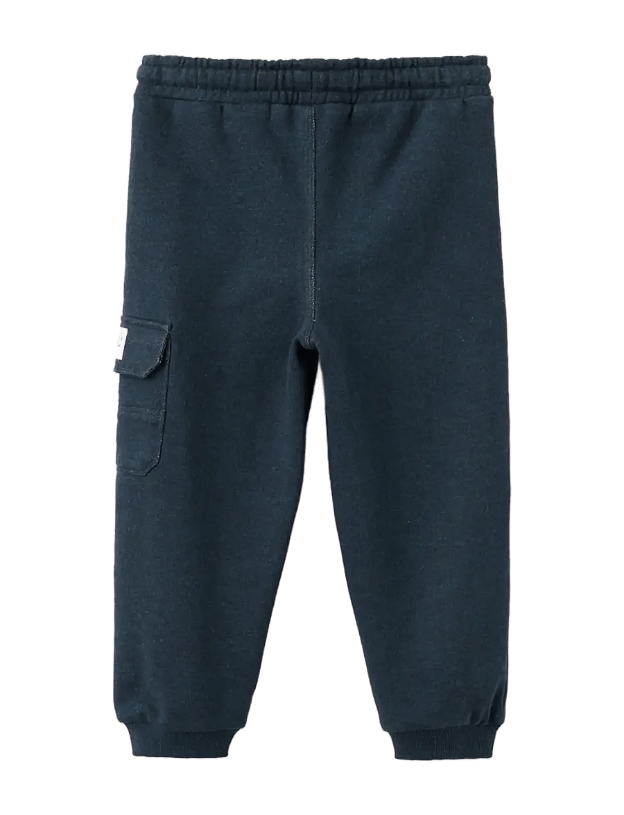 Mango - Cargo jogger trousers - cargobyxor - navy - 1