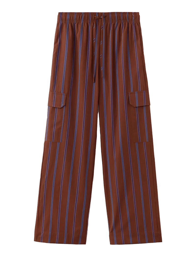 Mango - Cargo trousers with lateral pockets - cargo-hosen - rust - copper - 1