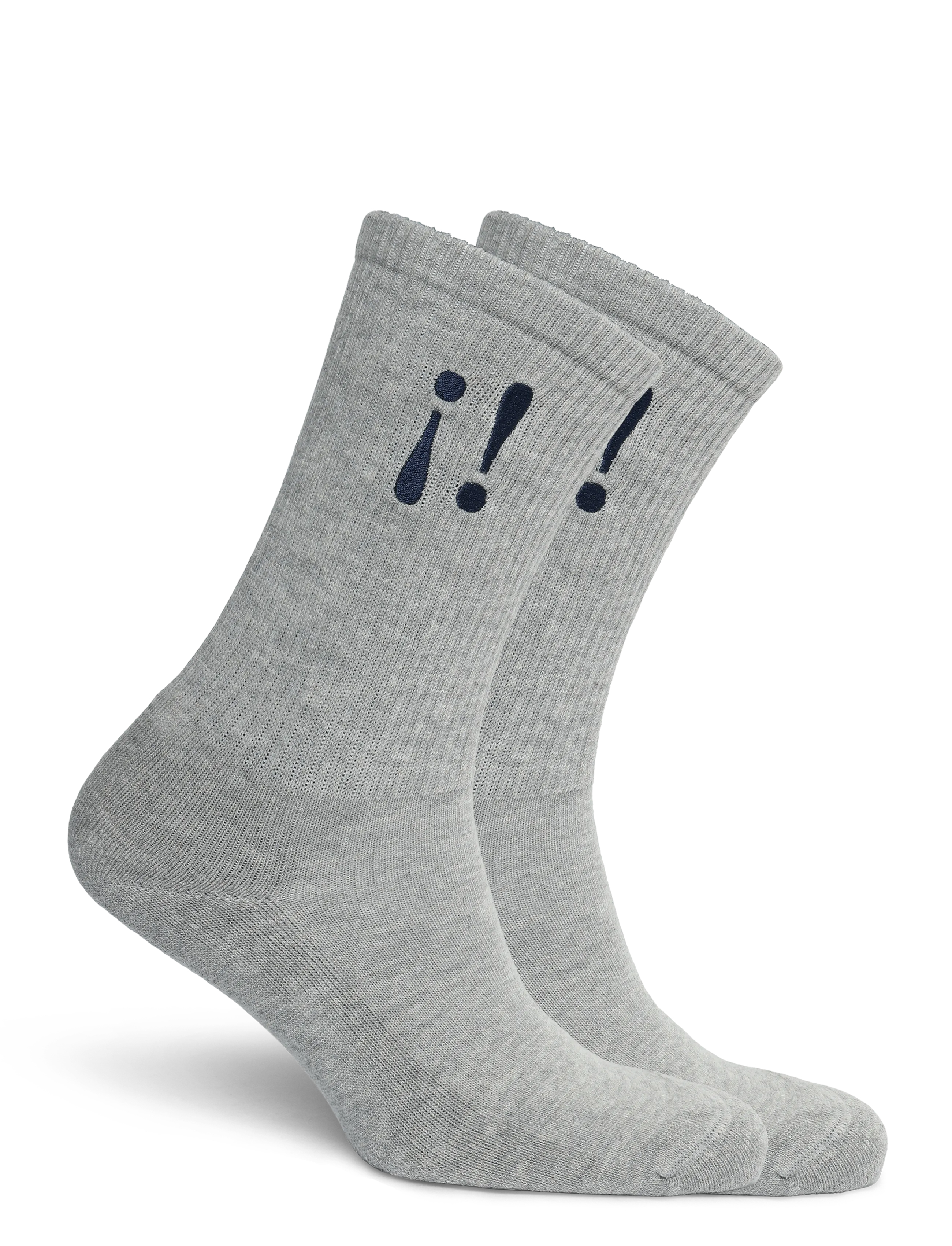 Mango - Embroidered cotton socks - vanliga strumpor - grey - 1