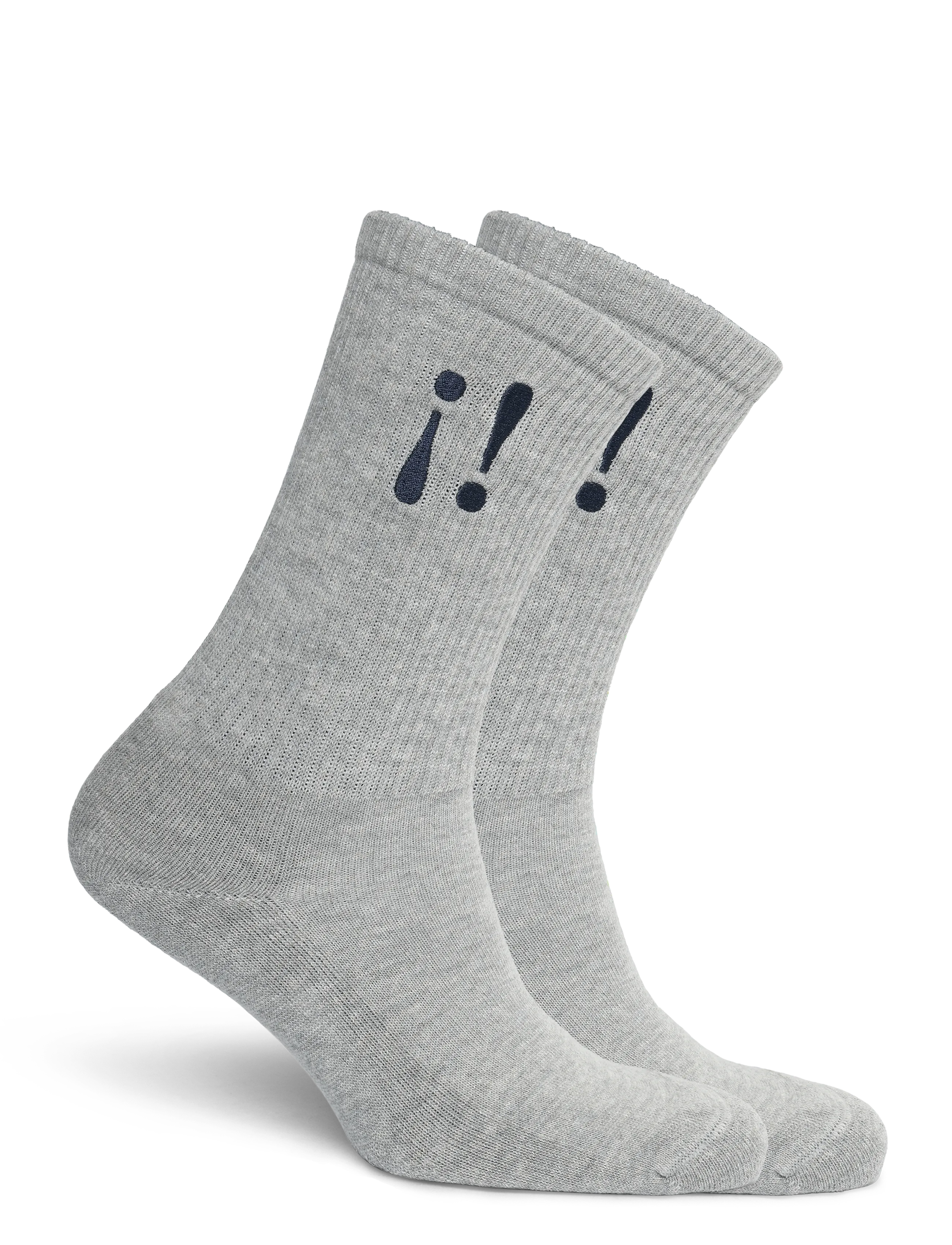 Mango - Embroidered cotton socks - laveste priser - grey - 1
