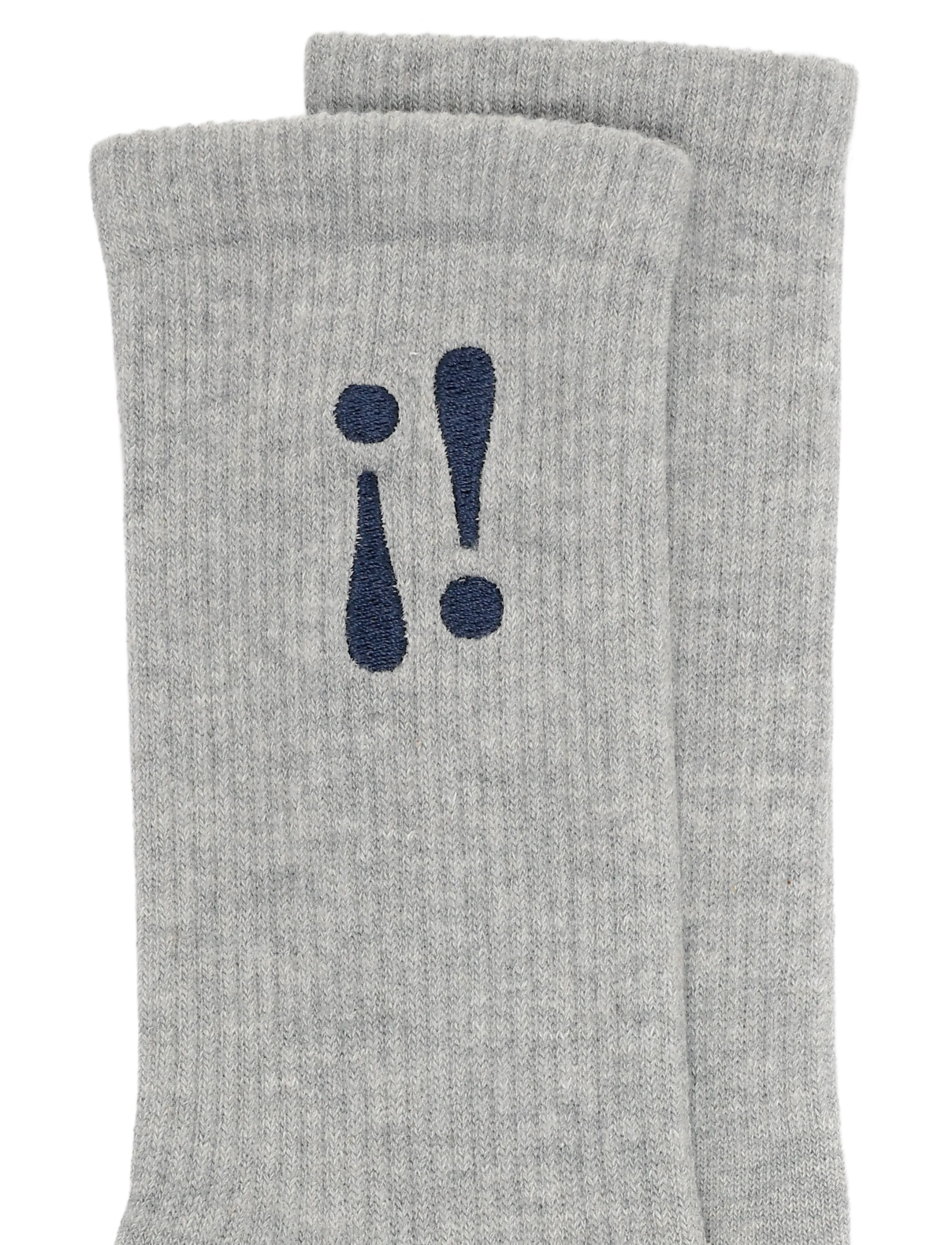 Mango - Embroidered cotton socks - laveste priser - grey - 2
