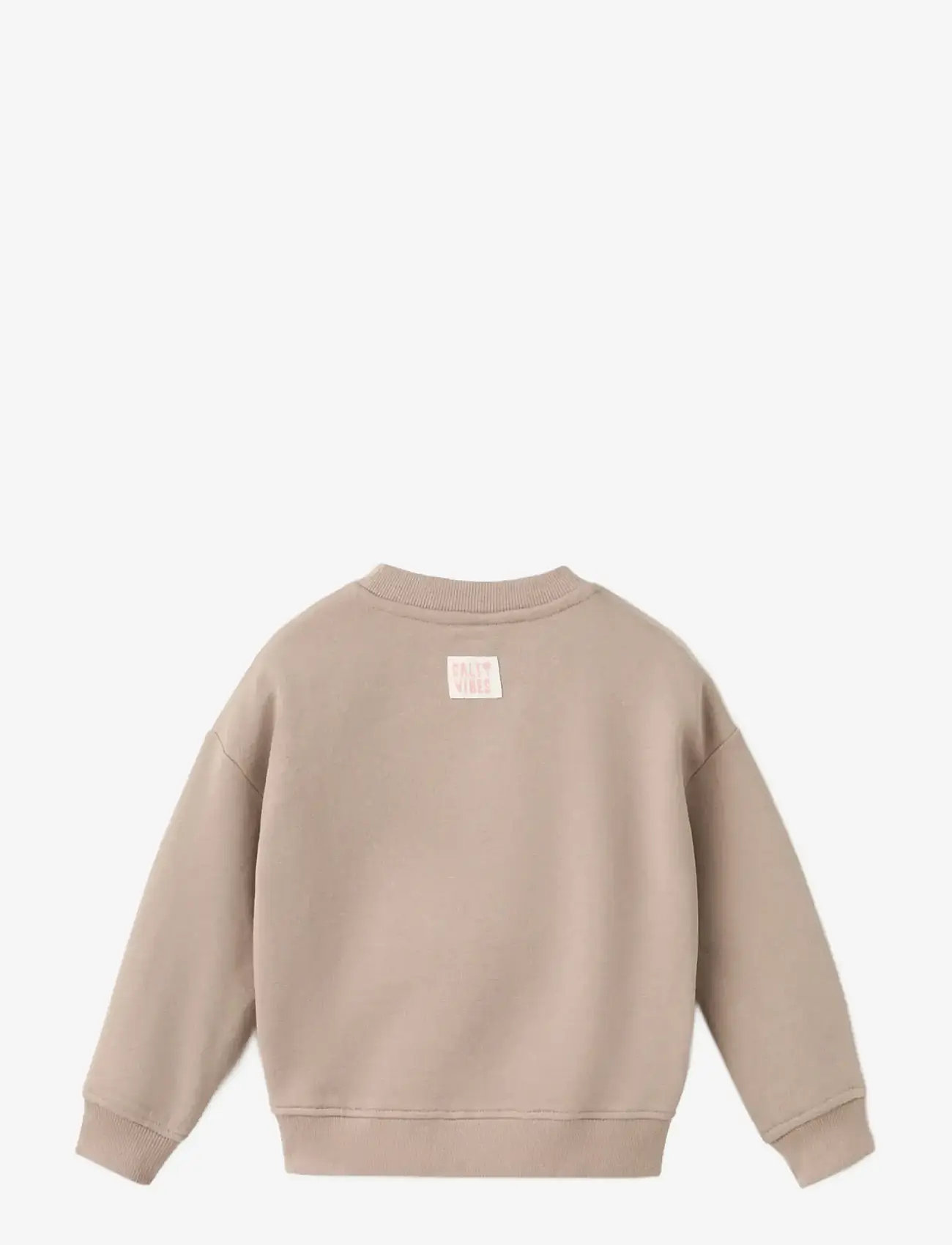 Mango - Printed cotton sweatshirt - sweatshirts - medium brown - 2