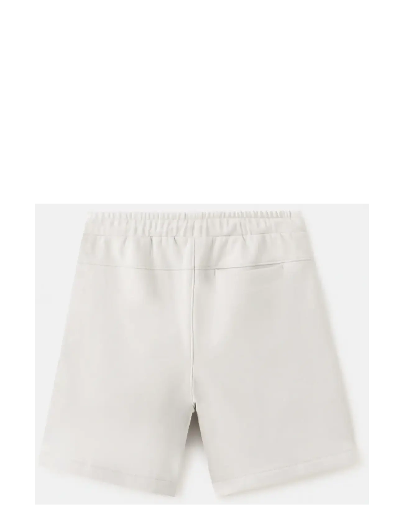 Mango - Cotton shorts with drawstring - sweatshorts - natural white - 1
