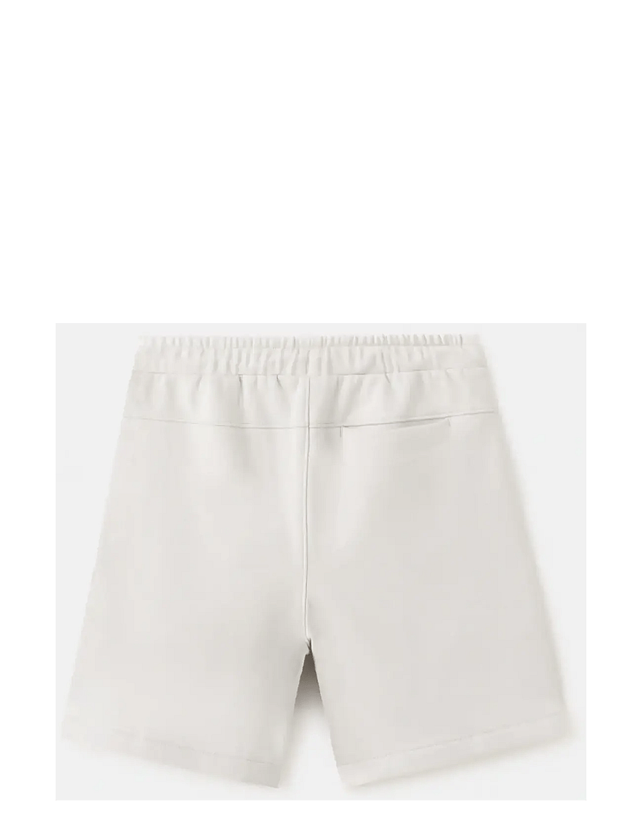 Mango - Cotton shorts with drawstring - casual shorts - natural white - 1