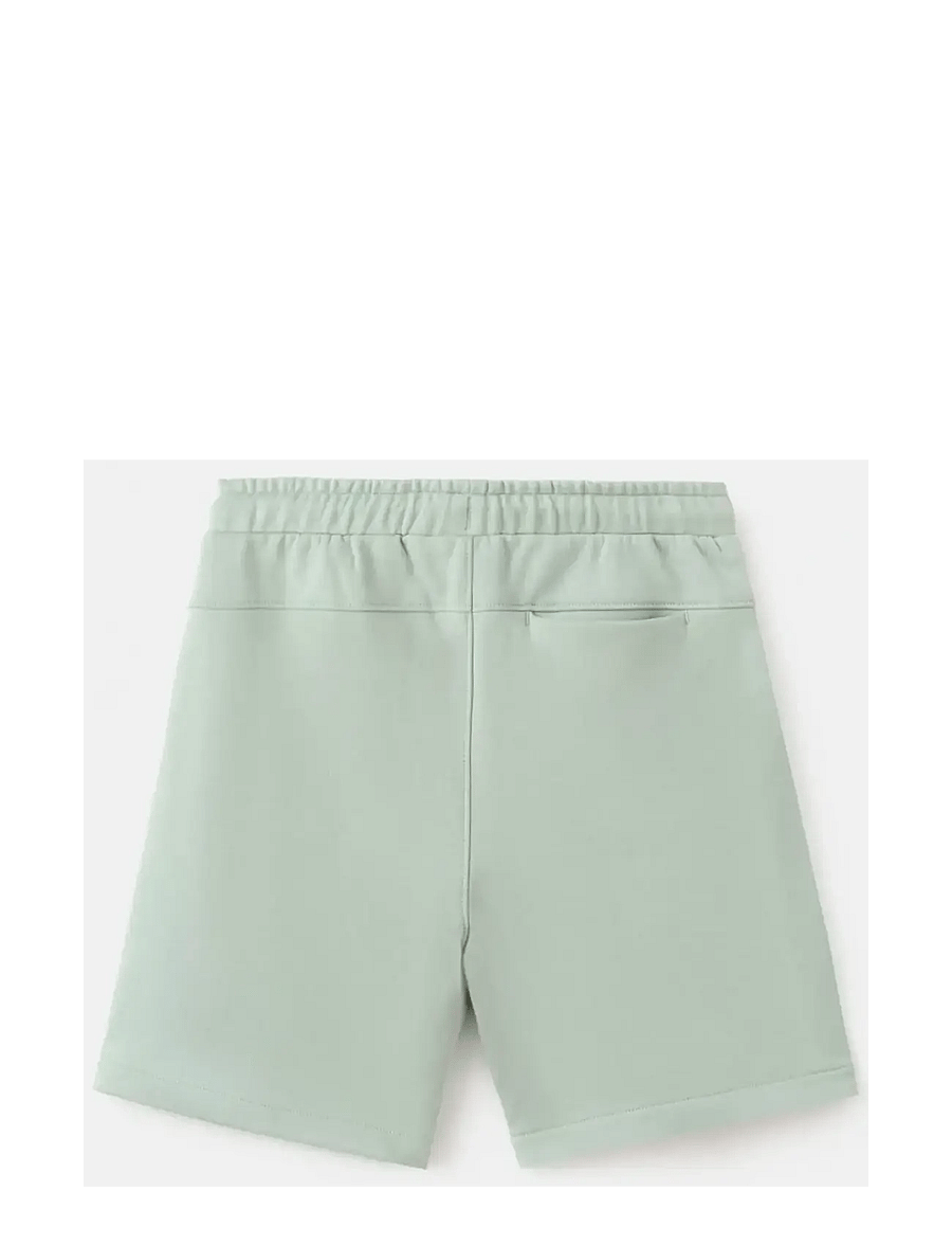 Mango - Cotton shorts with drawstring - casual shorts - turquoise - aqua - 1