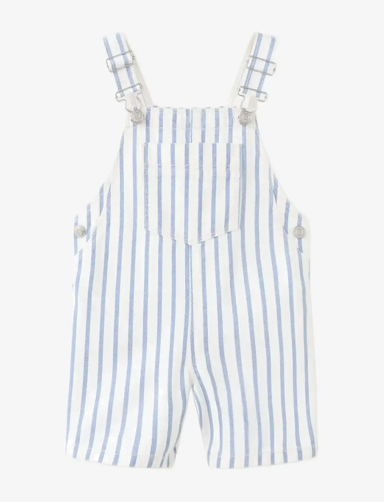 Mango - Denim dungarees stripes - overalls - natural white - 0