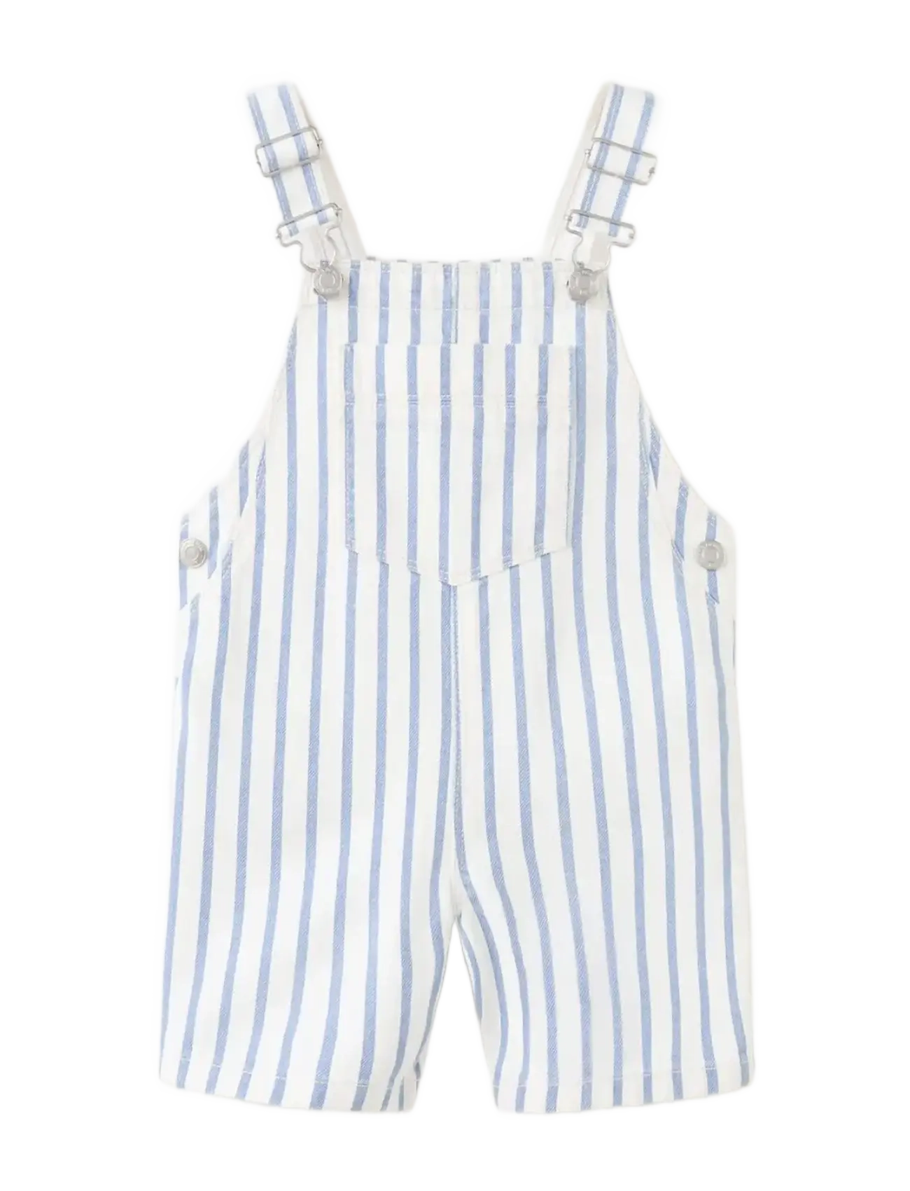 Mango Striped short dungarees - Inspiration - NATURAL WHITE / white