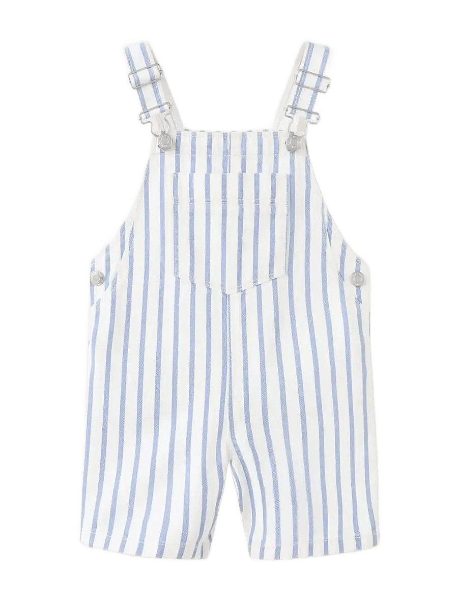 Mango - Denim dungarees stripes - overalls - natural white - 0