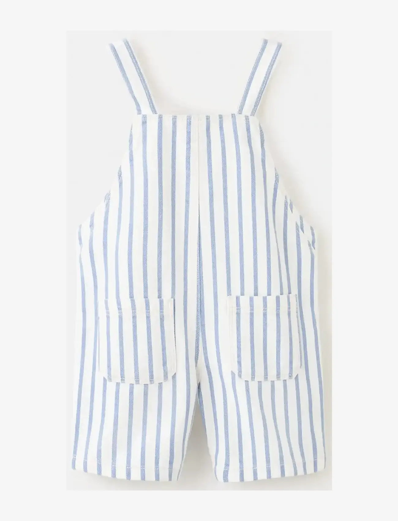Mango - Denim dungarees stripes - overalls - natural white - 1