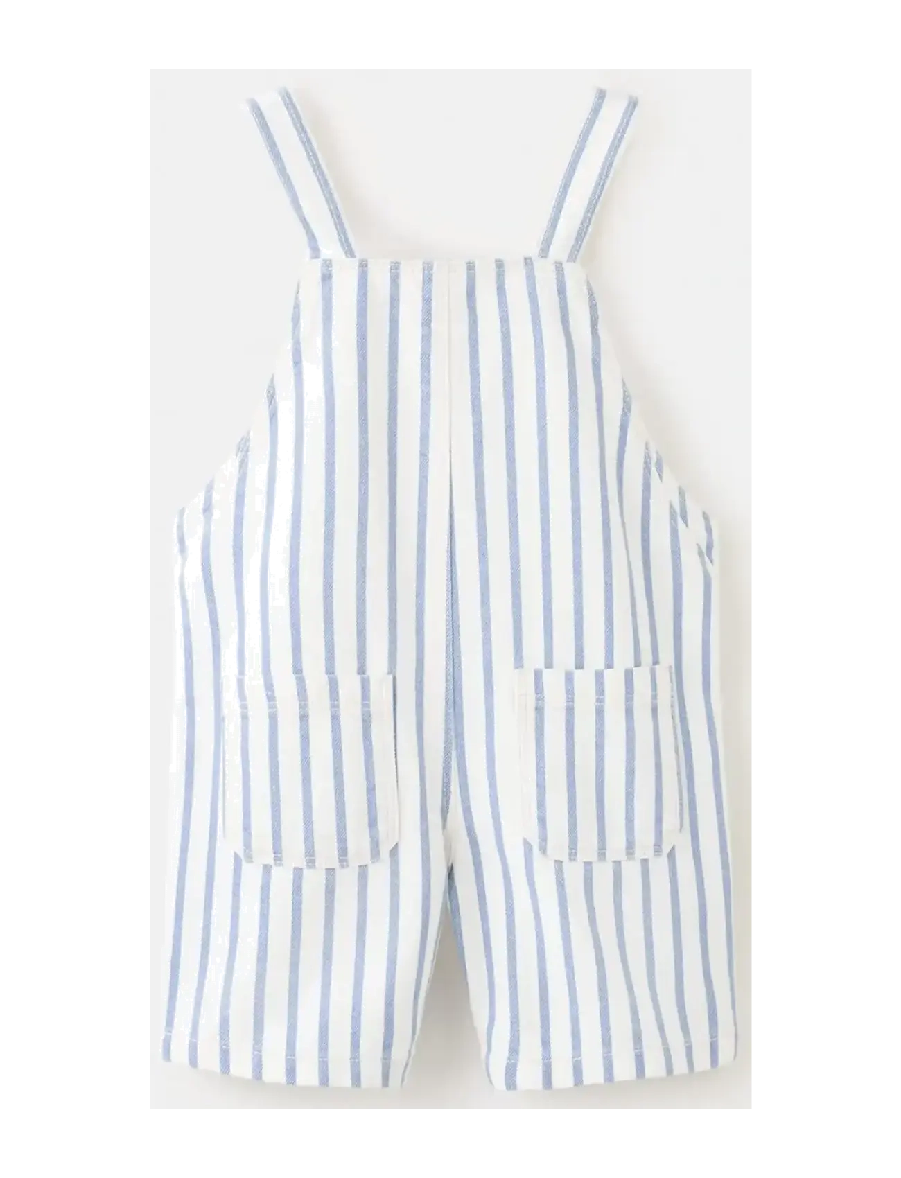 Mango - Denim dungarees stripes - natural white - 1
