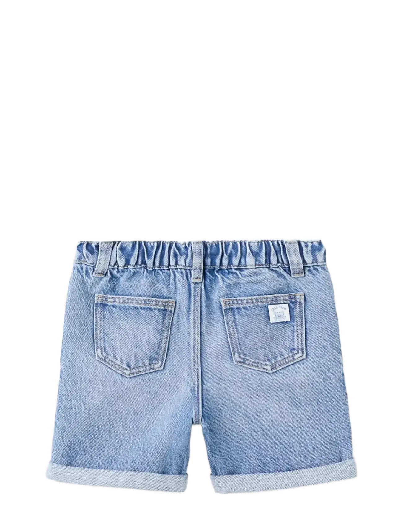 Mango - Denim turn-up bermuda shorts - jeansshorts - open blue - 1
