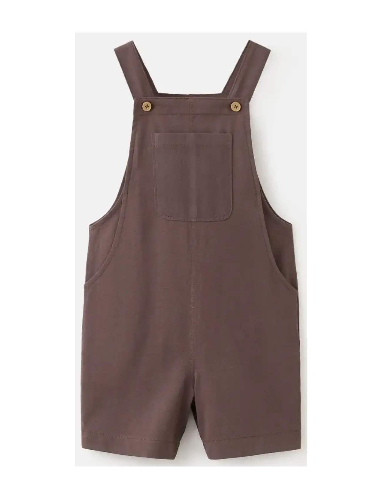 MANGO Kurz Baumwolle Dungarees Braun - 18-24M - Kinder