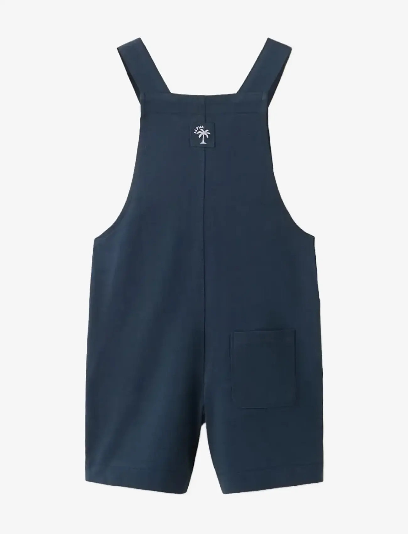 Mango - Short cotton dungarees - overalls - navy - 1
