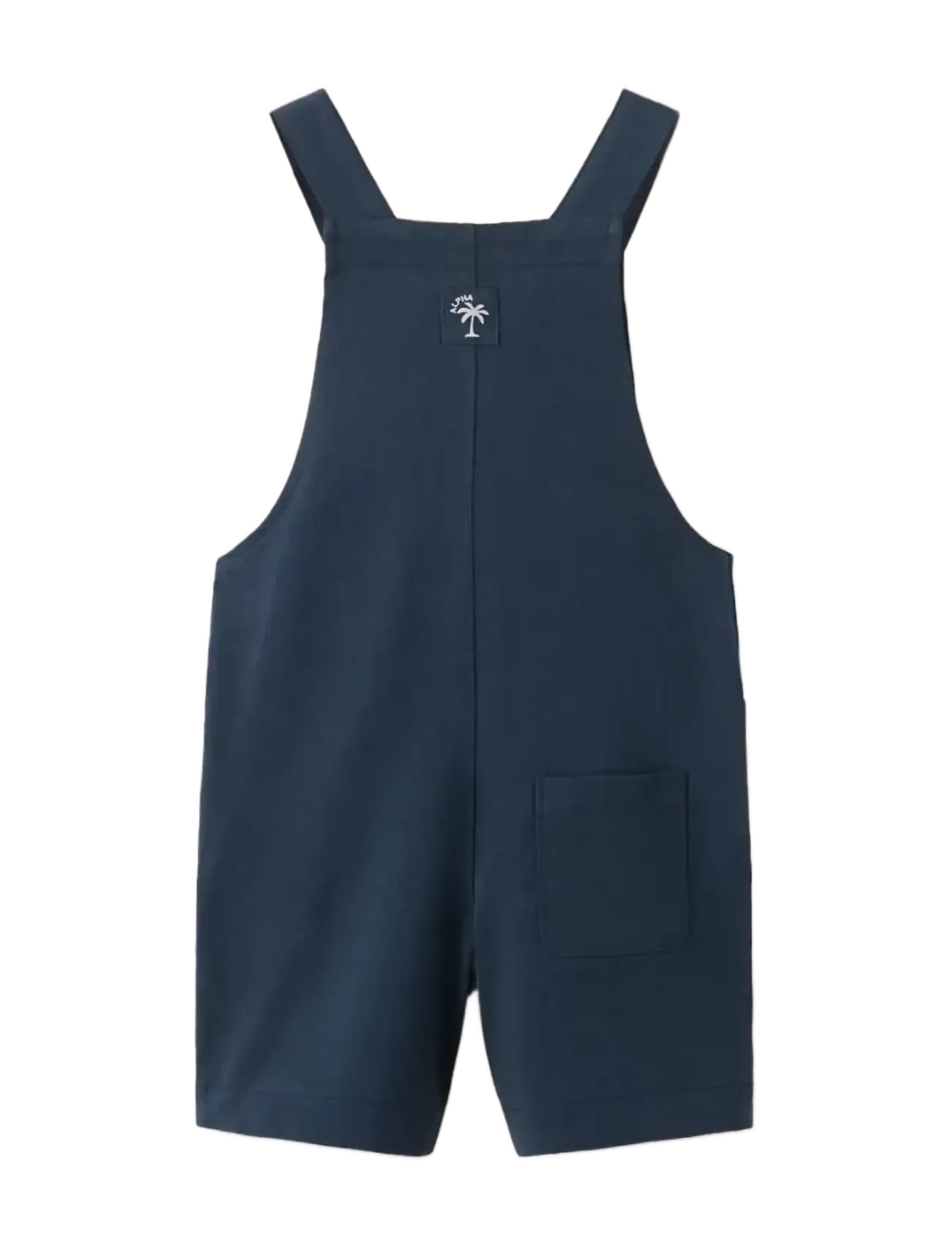 Mango - Short cotton dungarees - snekkerbukse - navy - 1