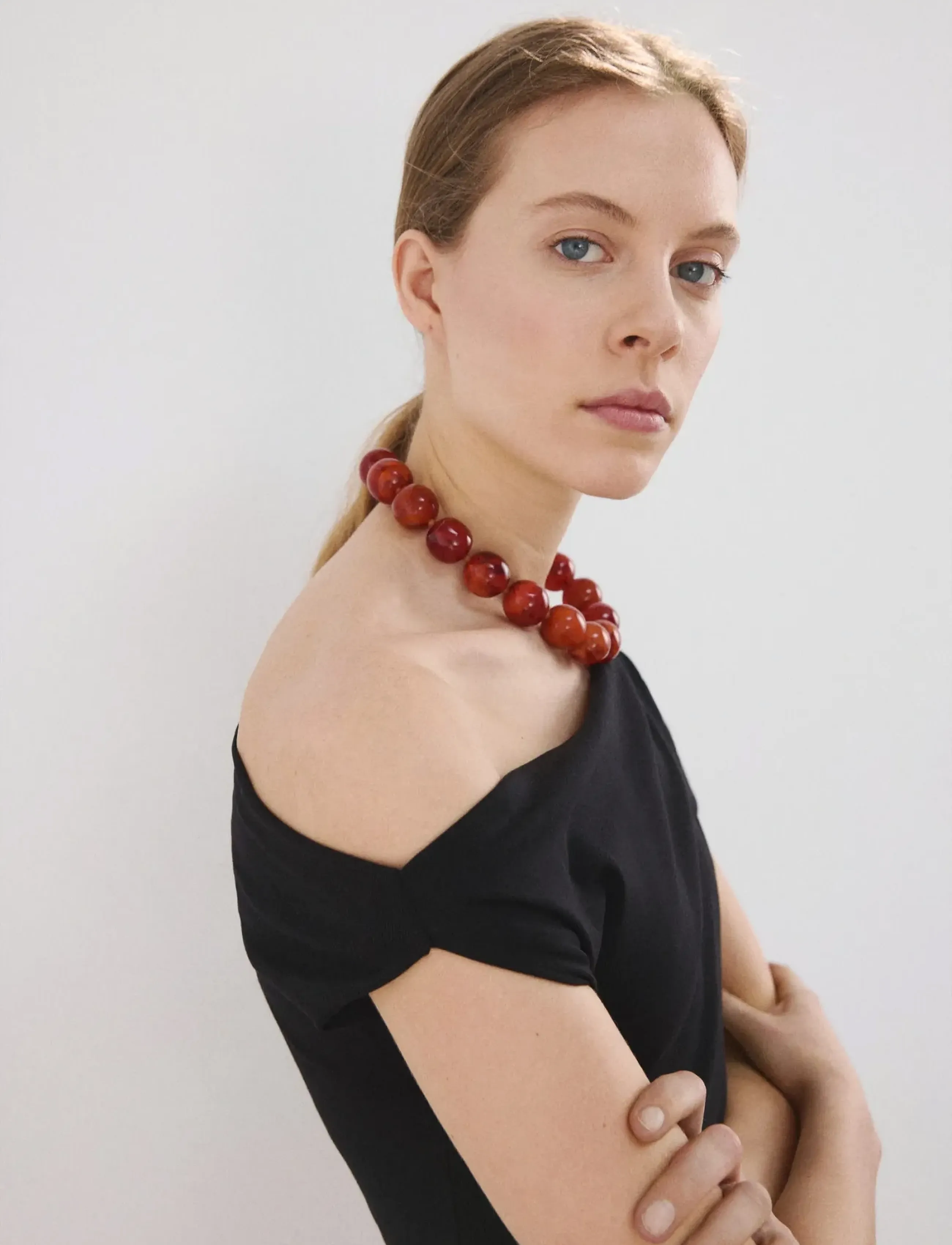 Mango Asymmetrical combined dress - Dresses - LIGHT BEIGE / beige