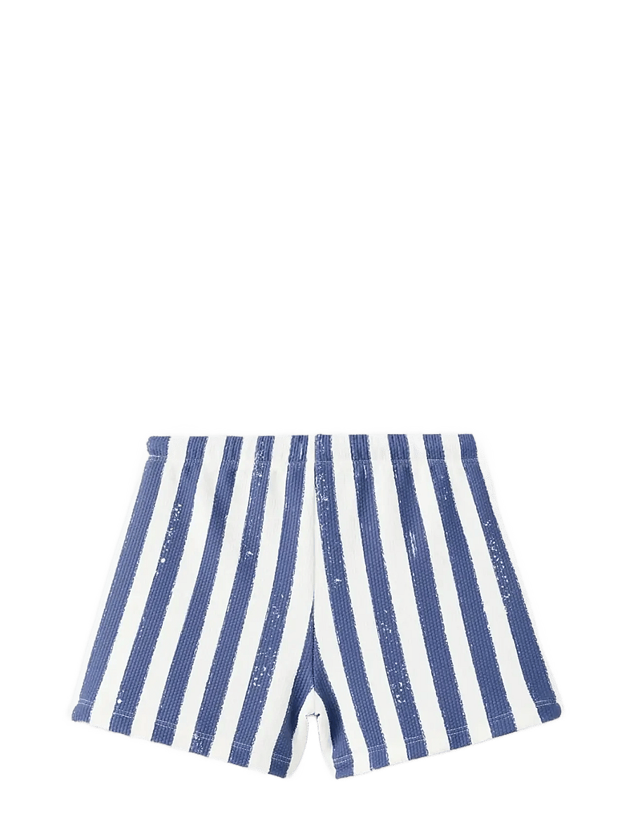 Mango - Striped boxer swimsuit - badshorts - medium blue - 1
