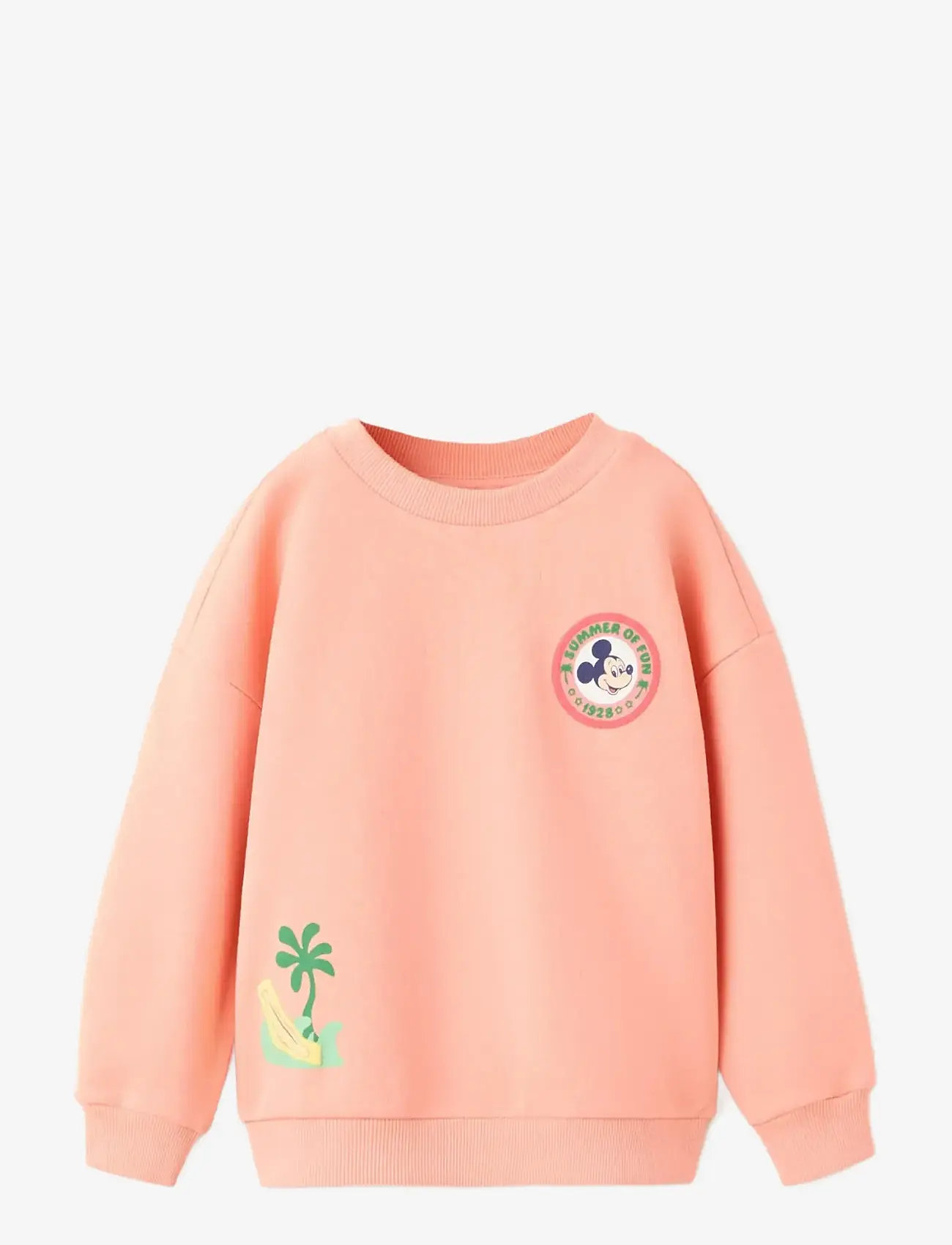 Mango - Mickey Mouse sweatshirt - sweatshirts - lt-pastel orange - 1