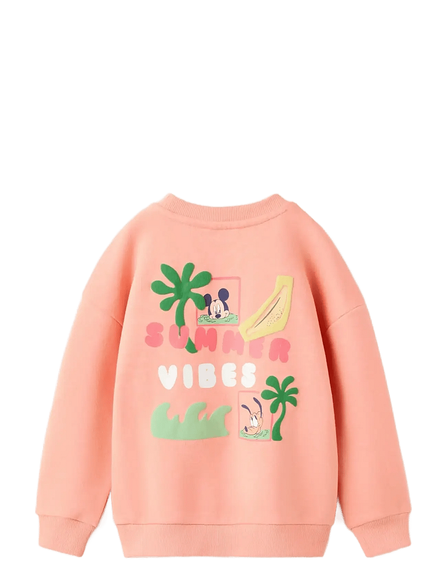 Mango - Mickey Mouse sweatshirt - sweatshirts - lt-pastel orange - 2