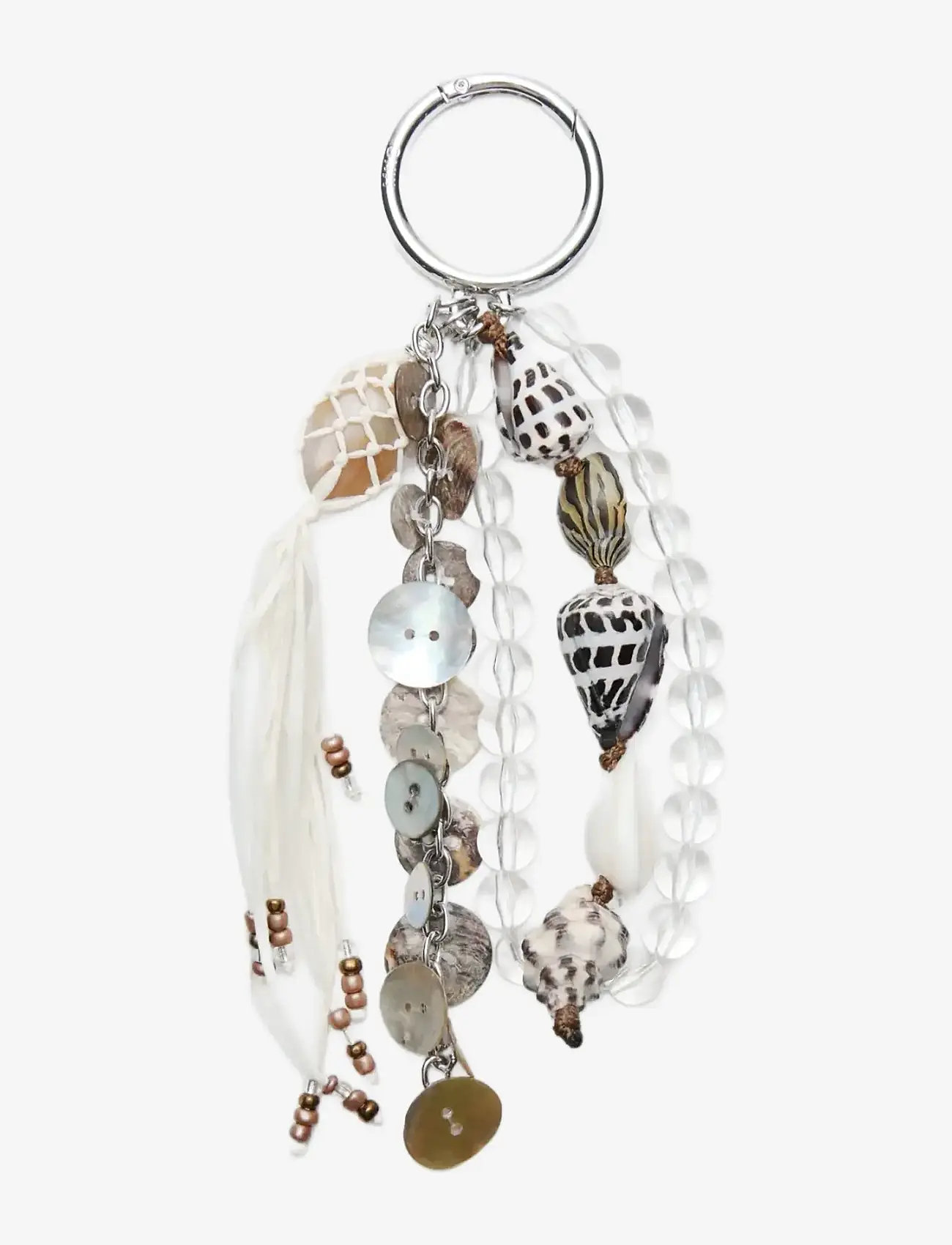 Mango - Keyring with combined shells - nyckelringar & bag charms - lt pastel grey - 0