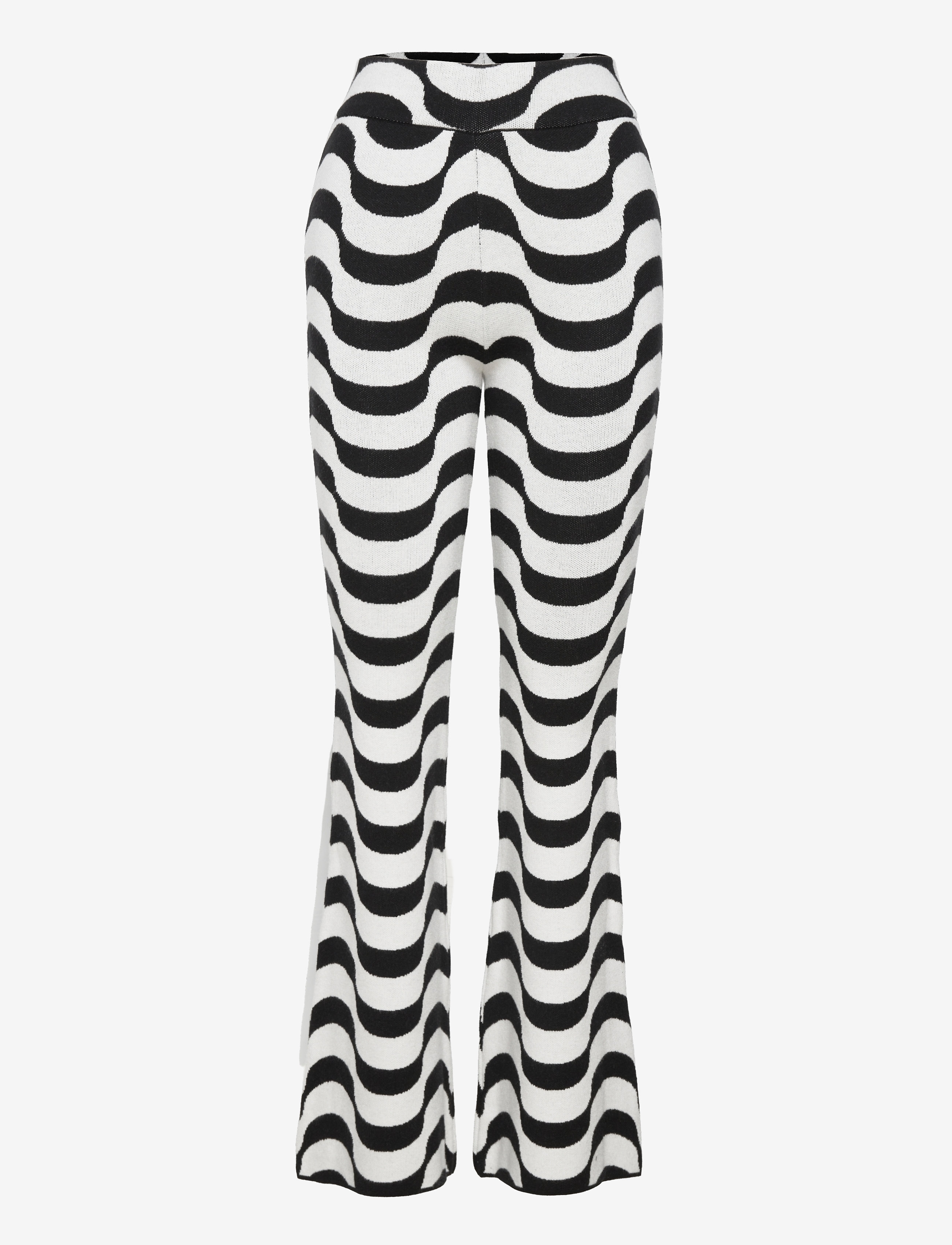 Mango MARBRE - Hosen - BLACK / multi