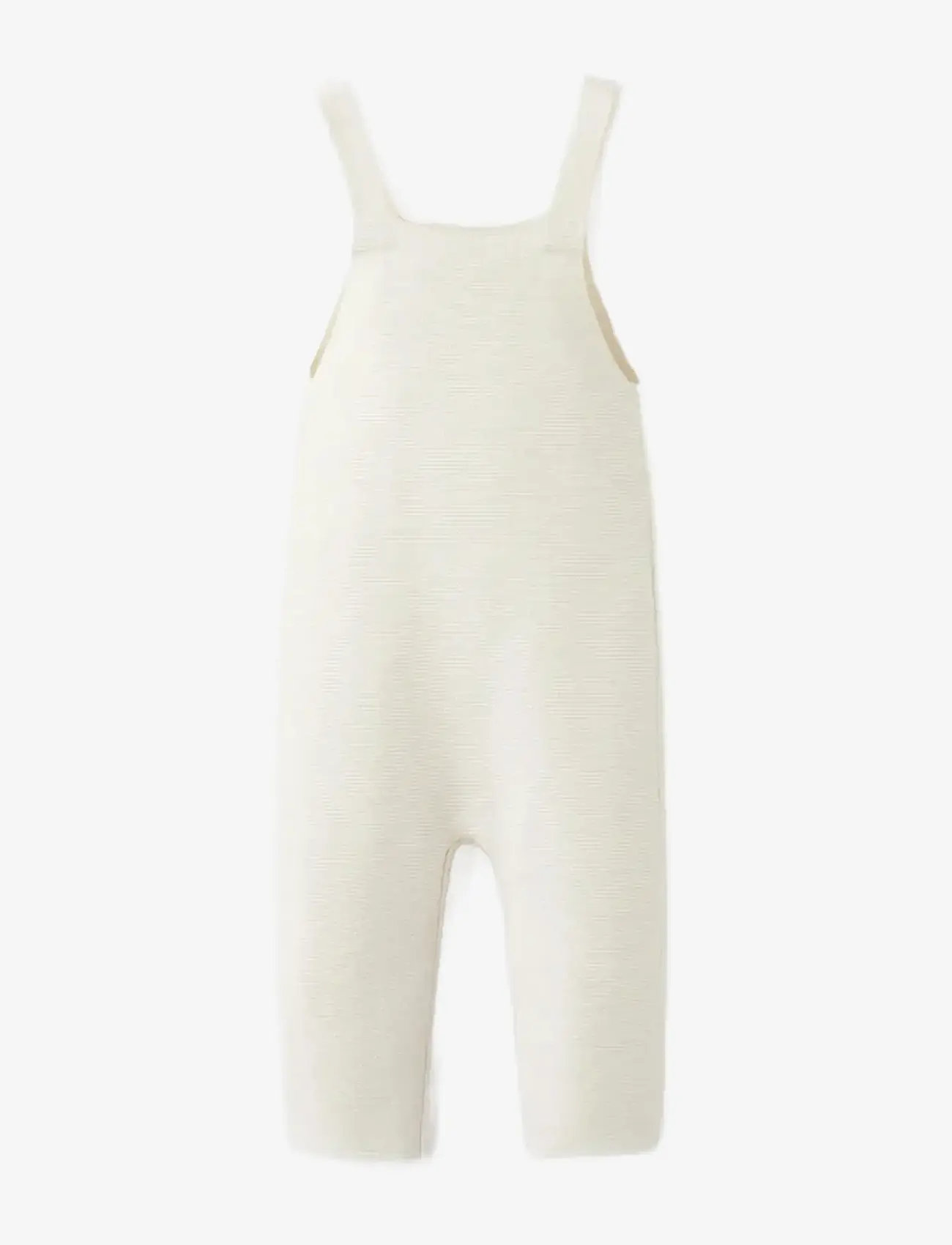 Mango - Long knitted dungarees - byxdress - lt pastel brown - 1