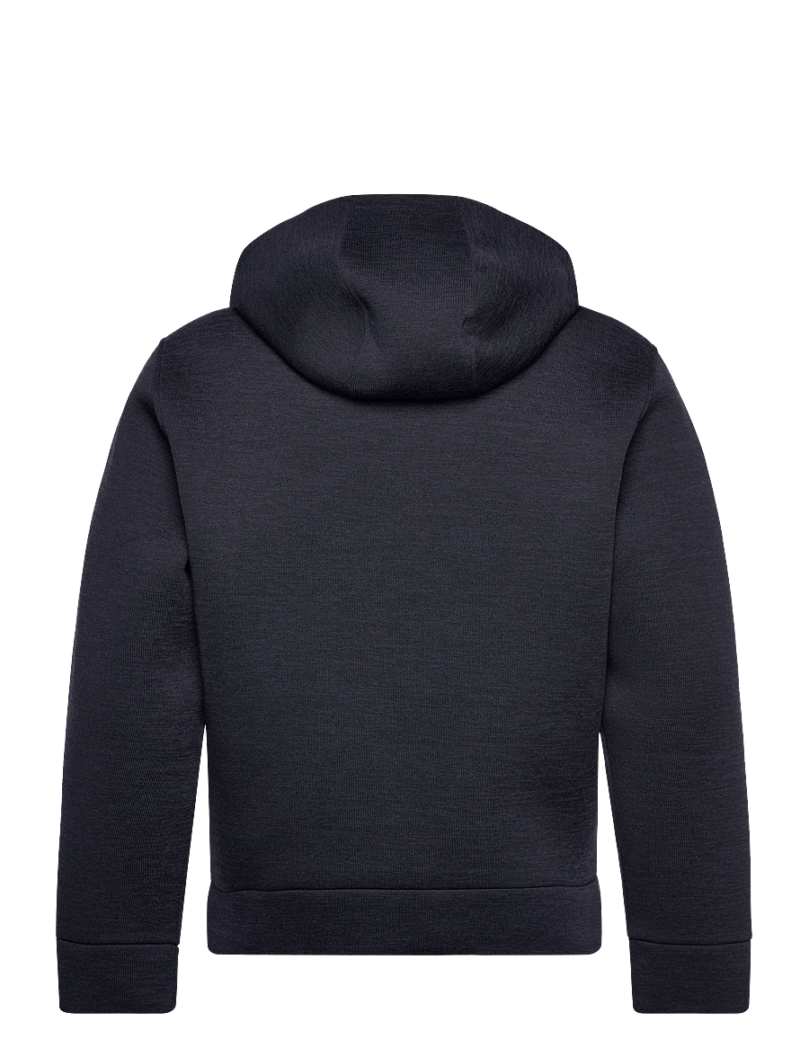 Mango - Neoprene effect zip-up sweatshirt - hoodies - navy - 2