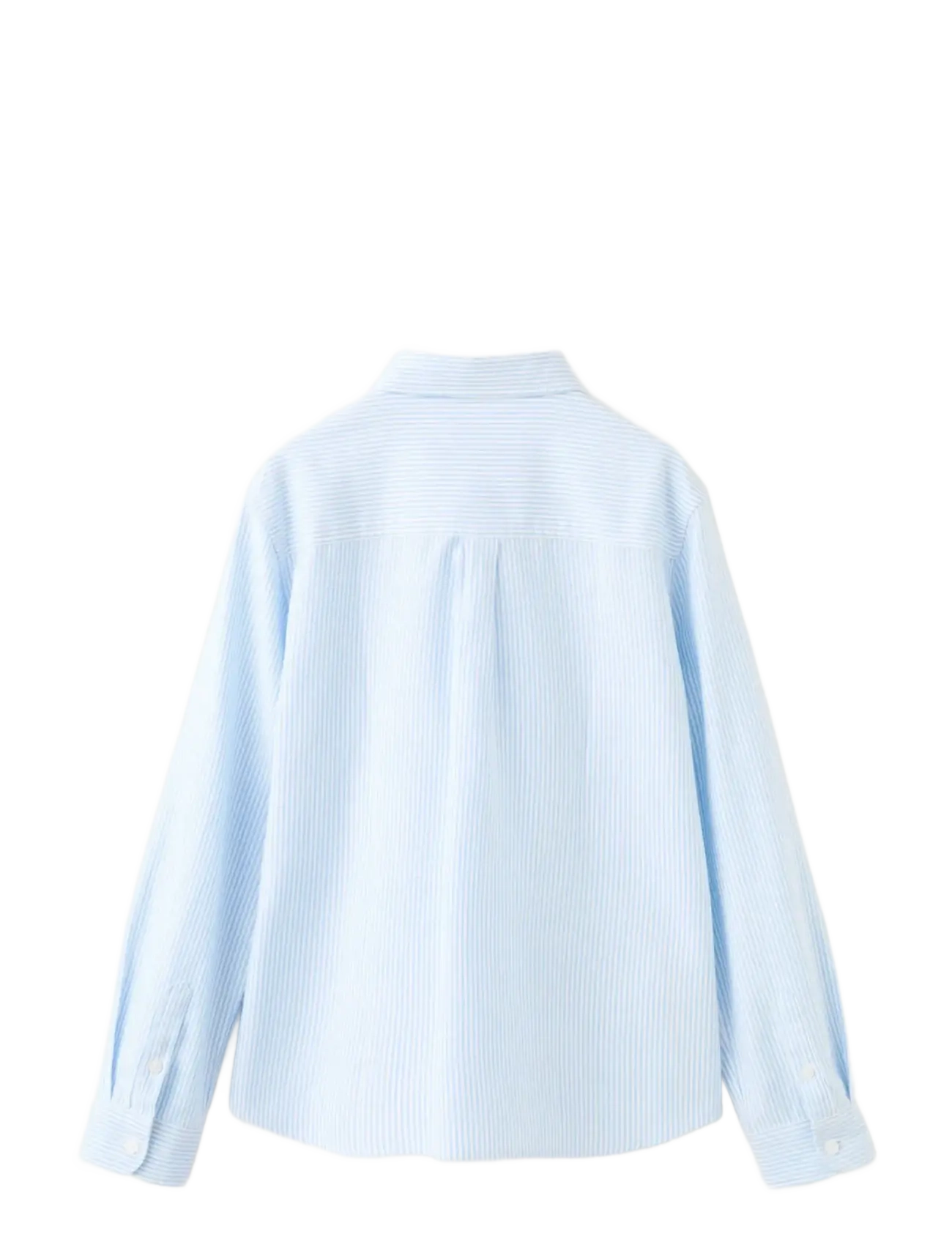 Mango - Striped Oxford shirt - langærmede skjorter - lt-pastel blue - 1