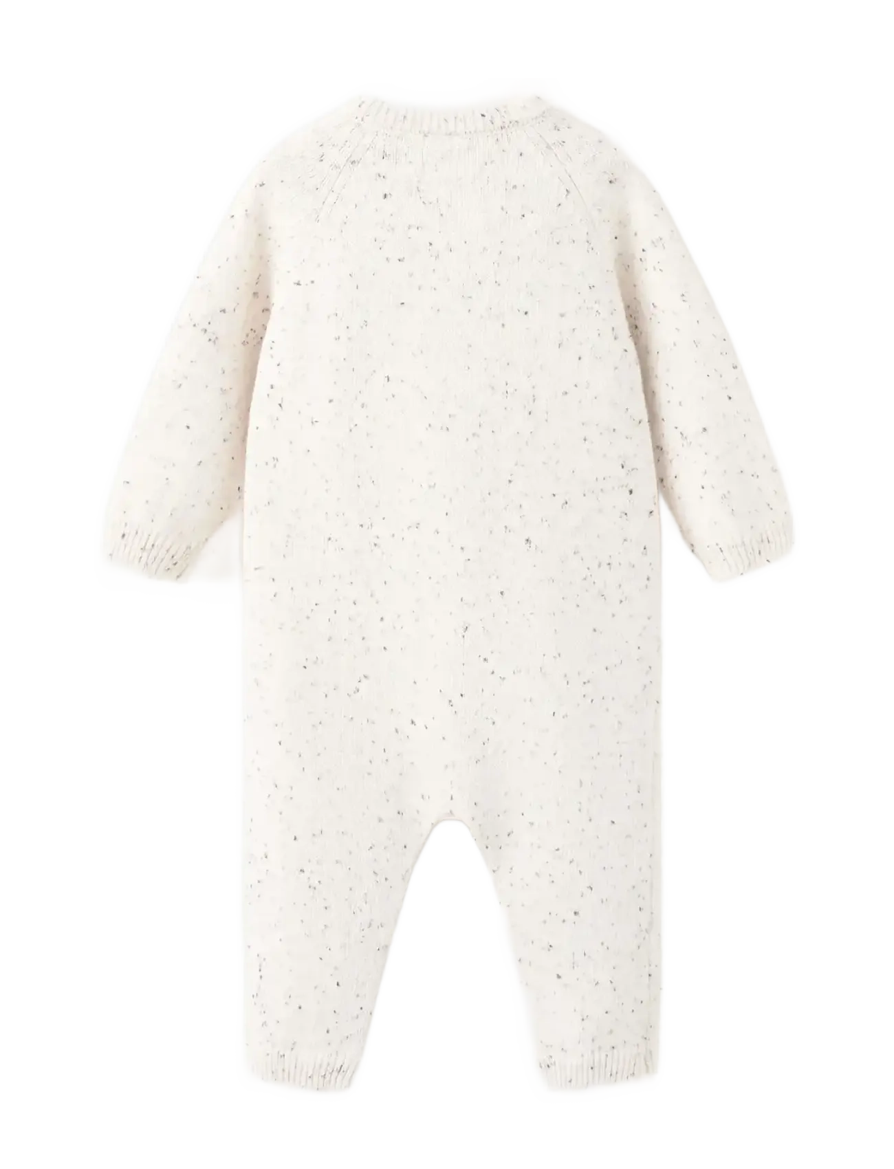 Mango - Knitted long jumpsuit - haalarit - light beige - 1