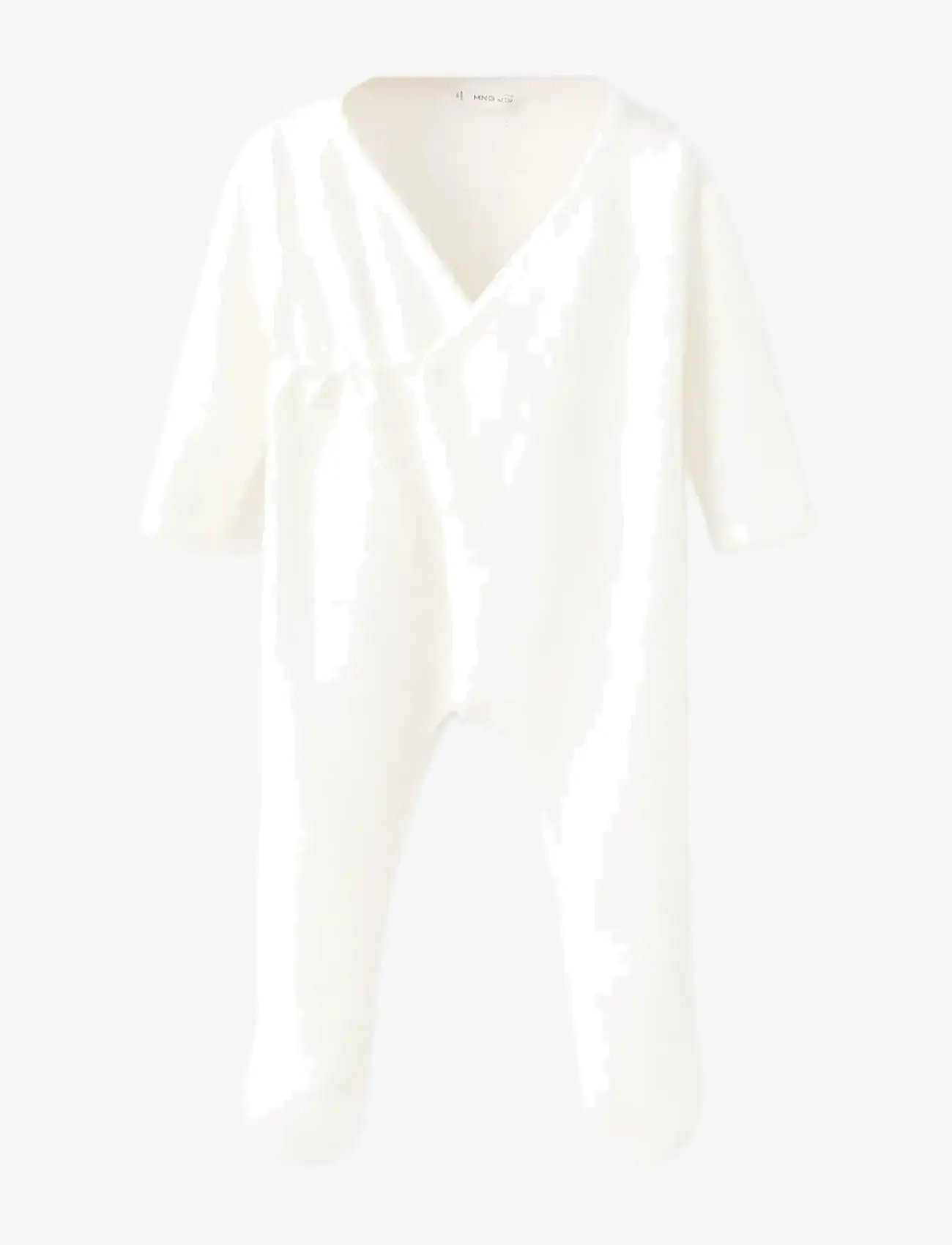 Mango - Wrap long jumpsuit - natural white - 0