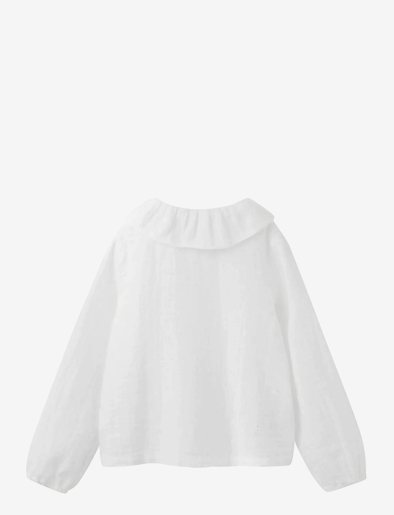 Mango - Blouse with Peter Pan collar - bluser & tunikaer - white - 2