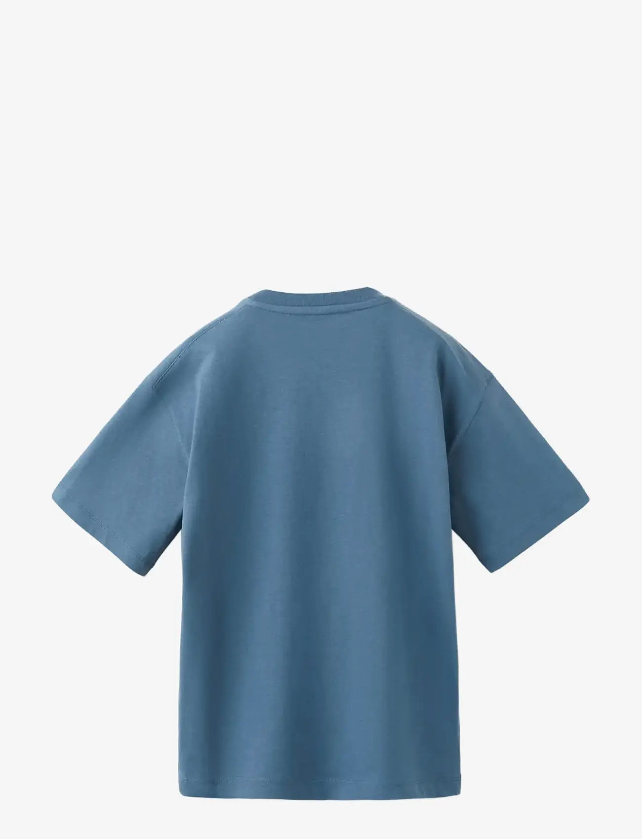 Mango - Printed cotton-blend t-shirt - sportoberteile - medium blue - 2