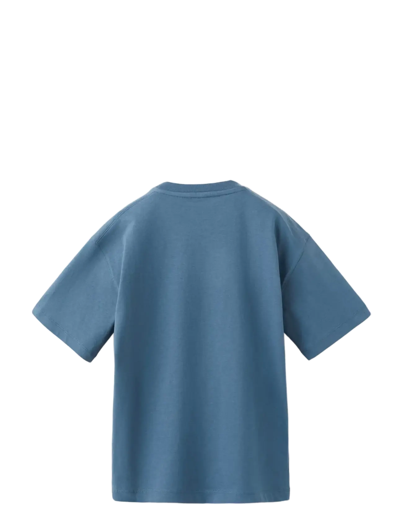 Mango - Printed cotton-blend t-shirt - sportstoppe - medium blue - 2