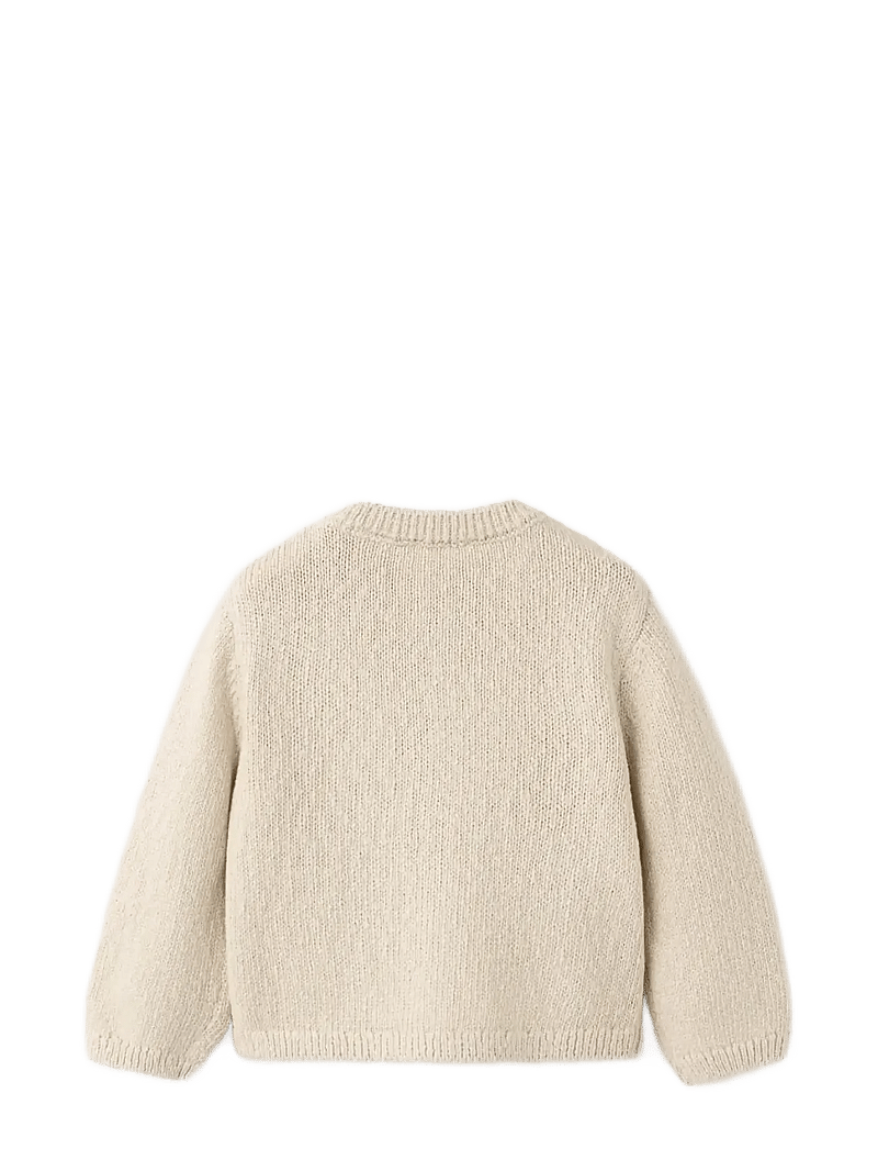 Mango - Knitted button cardigan - light beige - 1