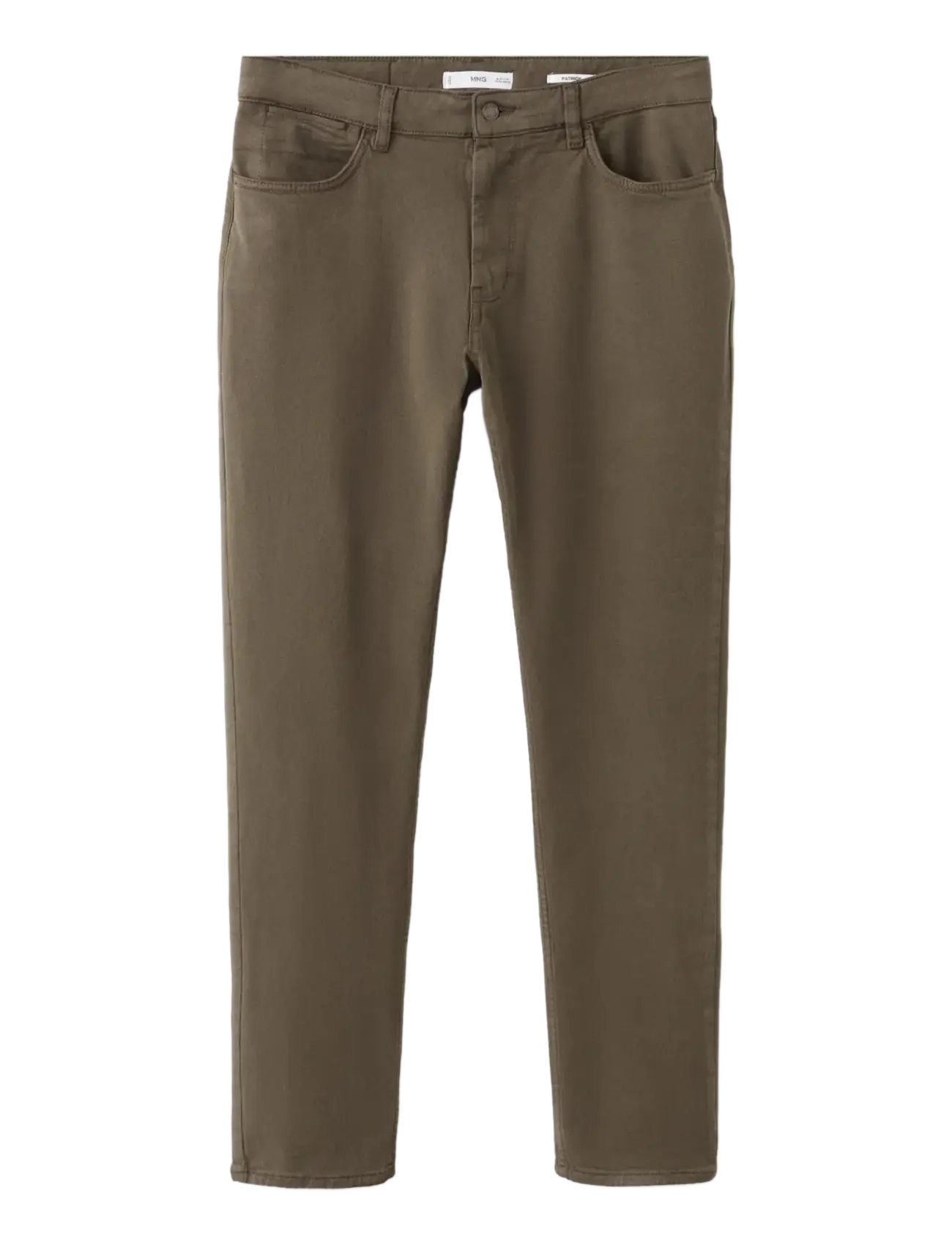 MANGO Slim Fit Ultra Soft Touch Patrick Jeans Khaki - 44 - Herren
