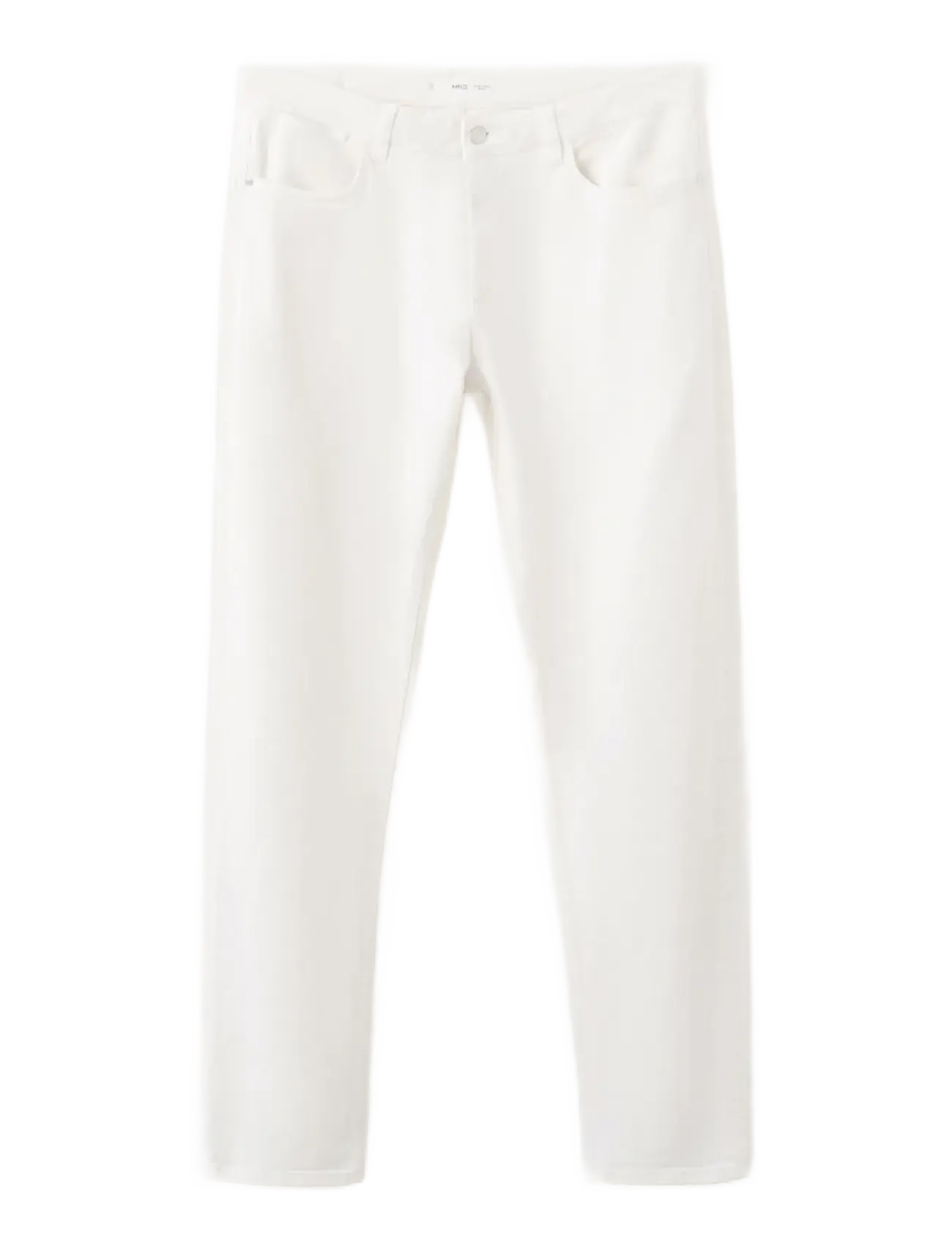 MANGO Slim Fit Ultra Soft Touch Patrick Jeans Weiß - 44 - Herren