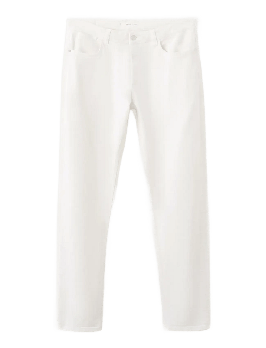 Mango - Slim fit Ultra Soft Touch Patrick jeans - slim fit jeans - natural white - 1