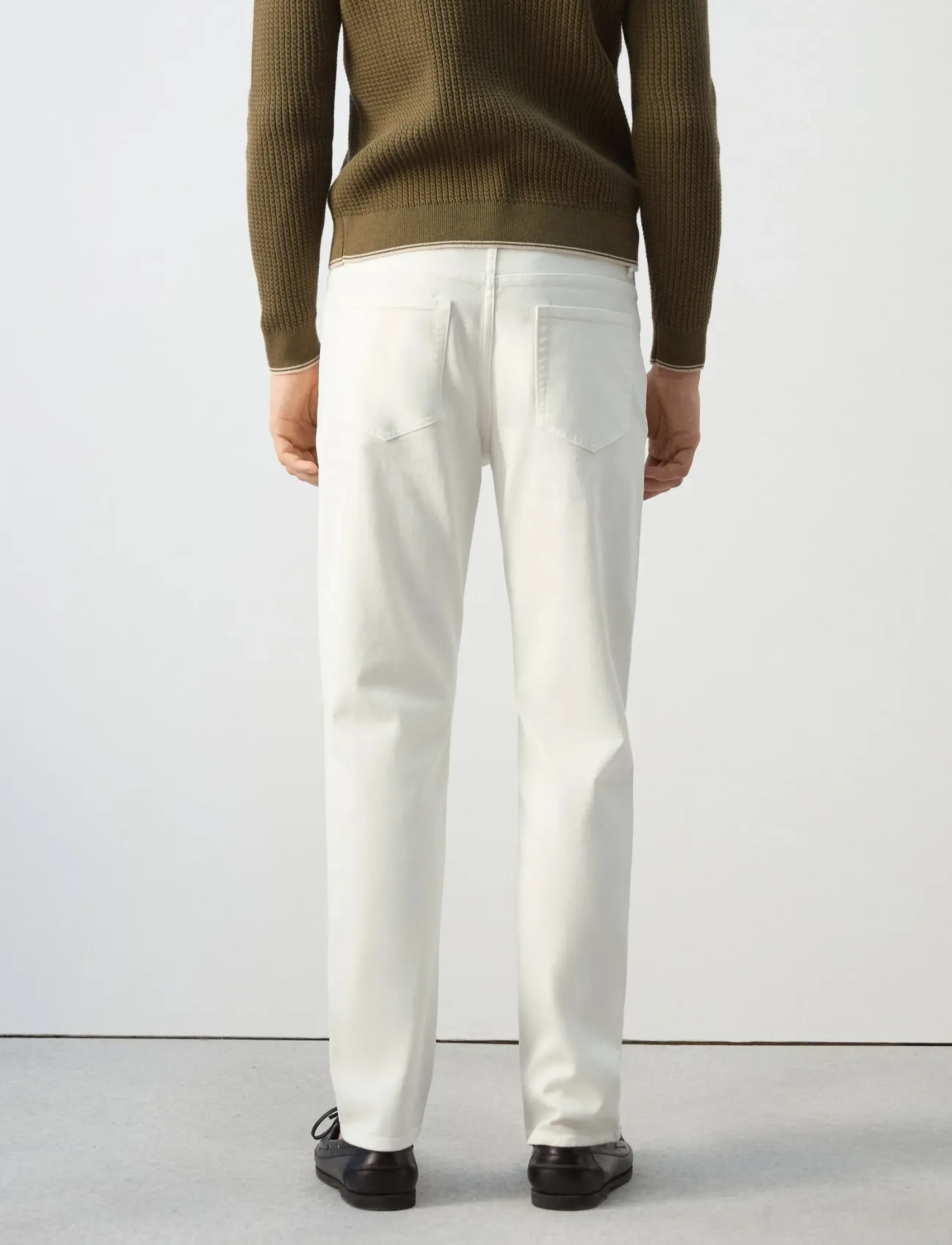 Mango - Slim fit Ultra Soft Touch Patrick jeans - trousers & jeans - natural white - 2