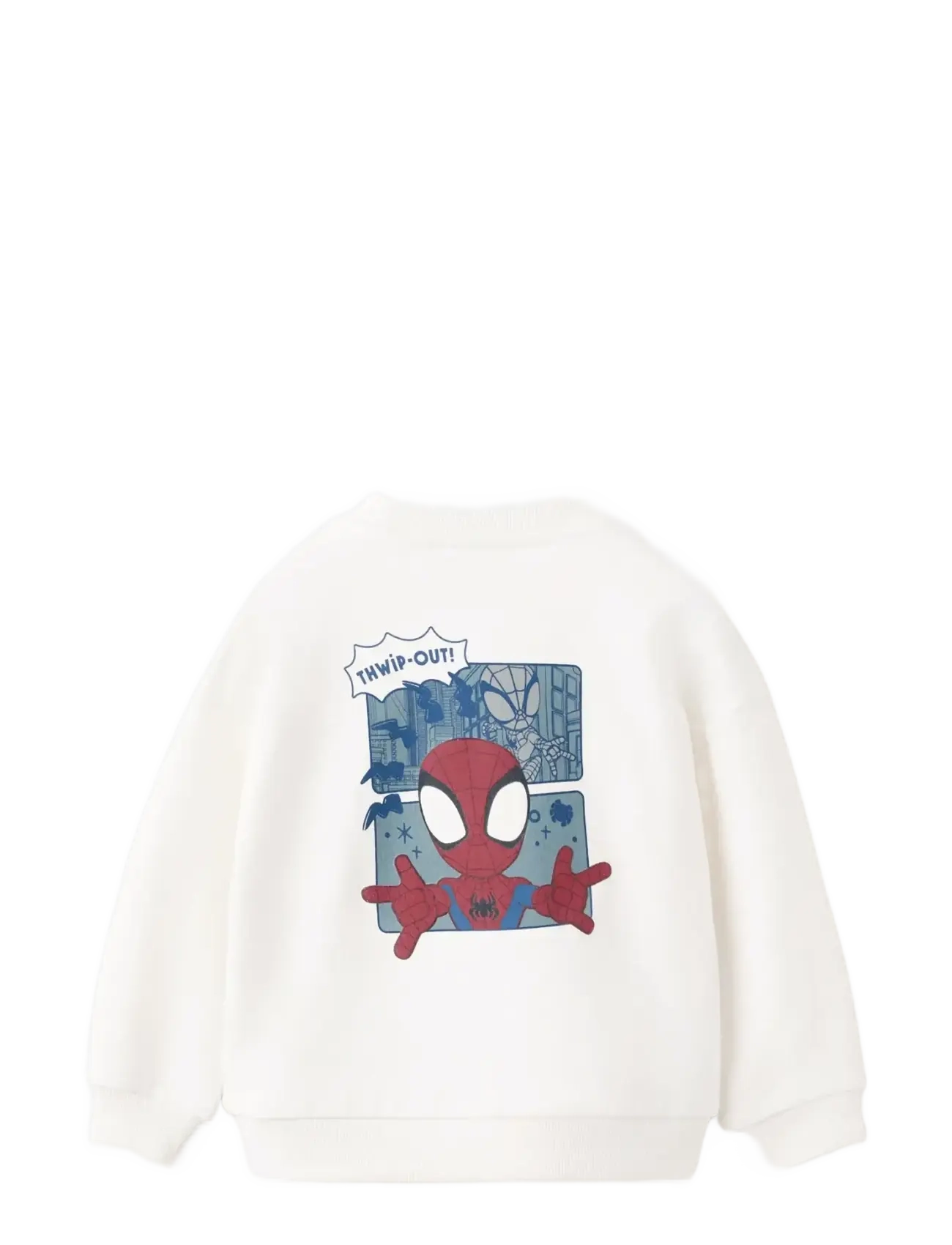 Mango - Spidey cotton sweatshirt - sweatshirts - natural white - 1