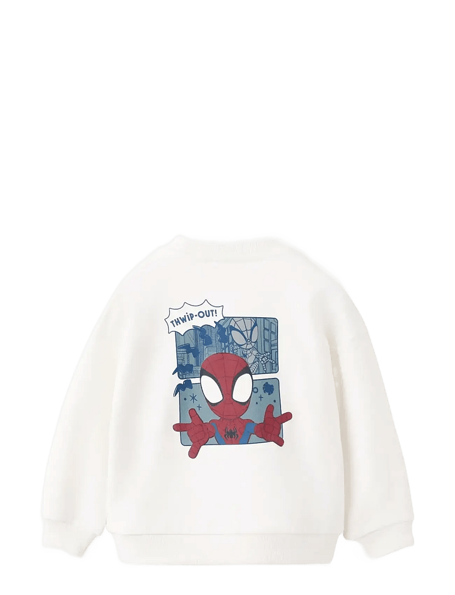 Mango - Spidey cotton sweatshirt - sweatshirts - natural white - 1